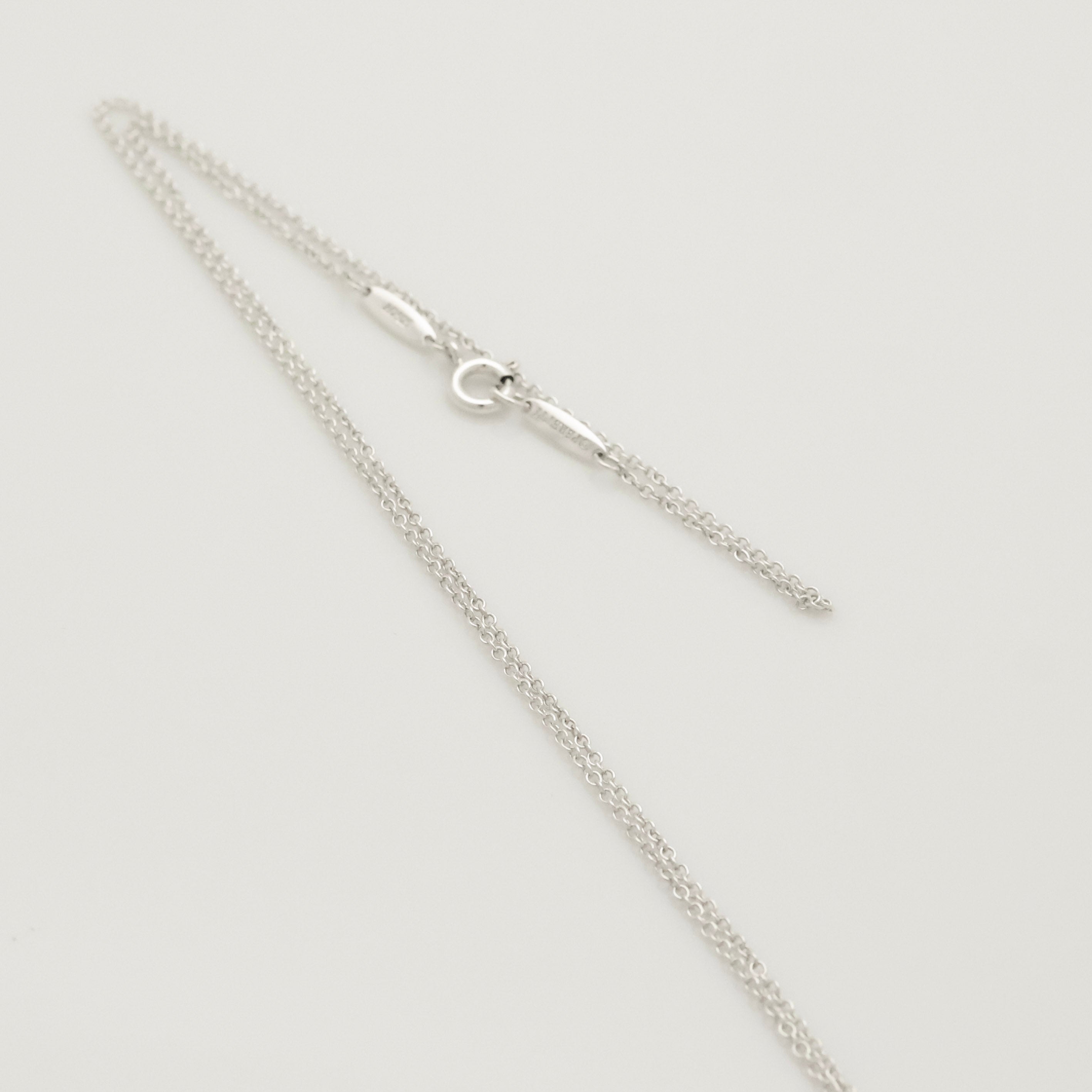 TIFFANY&Co. オープンハート 11mm エルサペレッティ ネックレス AG925