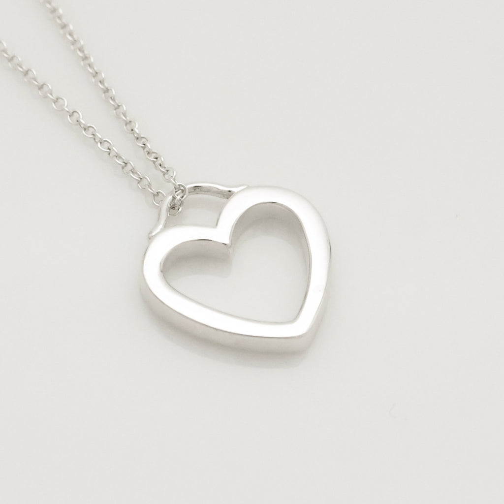TIFFANY&Co. センチメンタル ハート ネックレス AG925