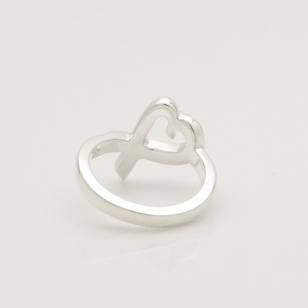 TIFFANY&Co. ラビングハート パロマピカソ リング 9.5 号 AG925