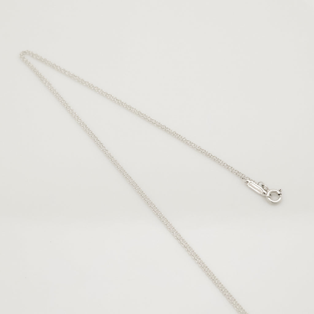  Tiffany & Co. Large Atlas Key Pendant Necklace Sterling Silver 925 