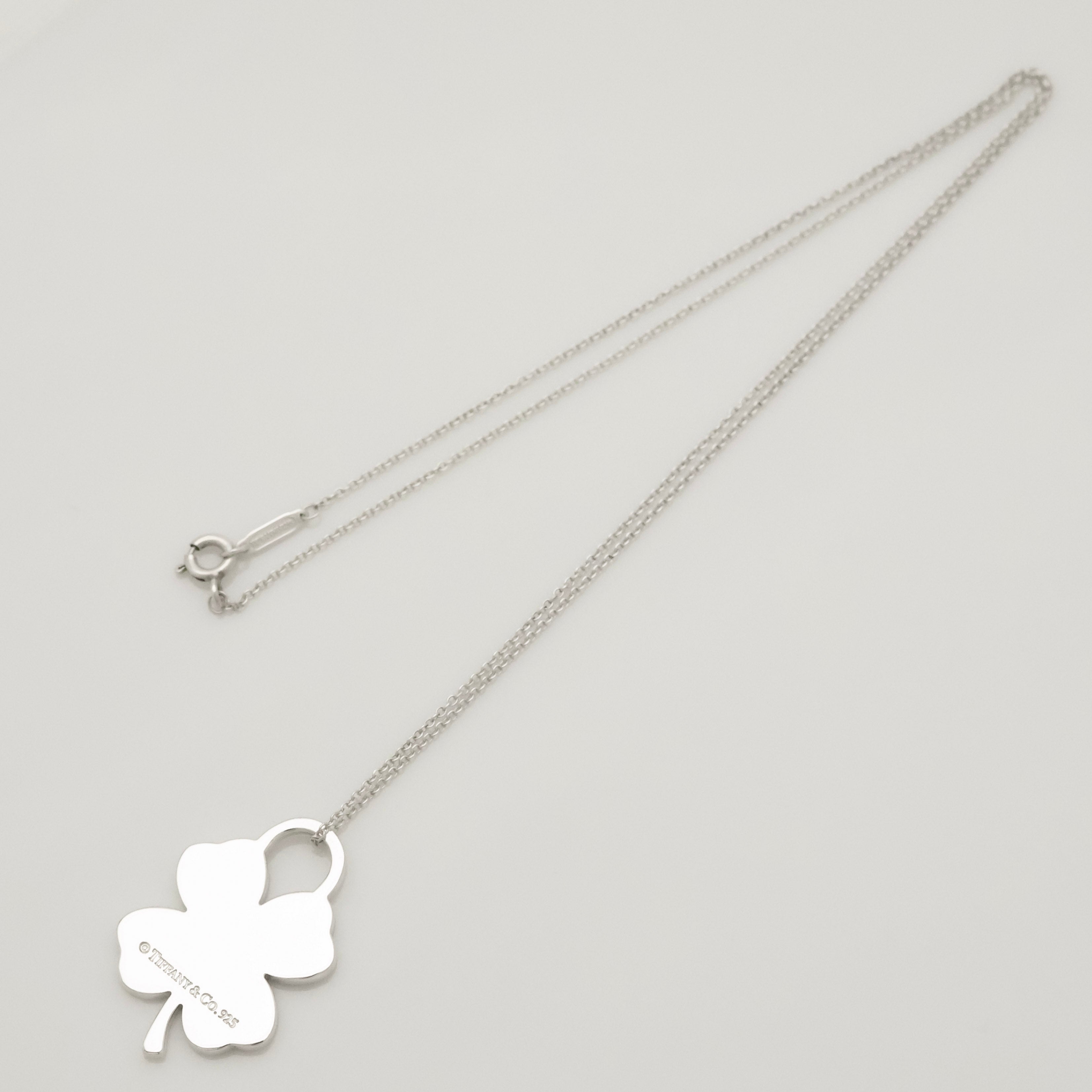 TIFFANY&Co. クローバー ネックレス AG925