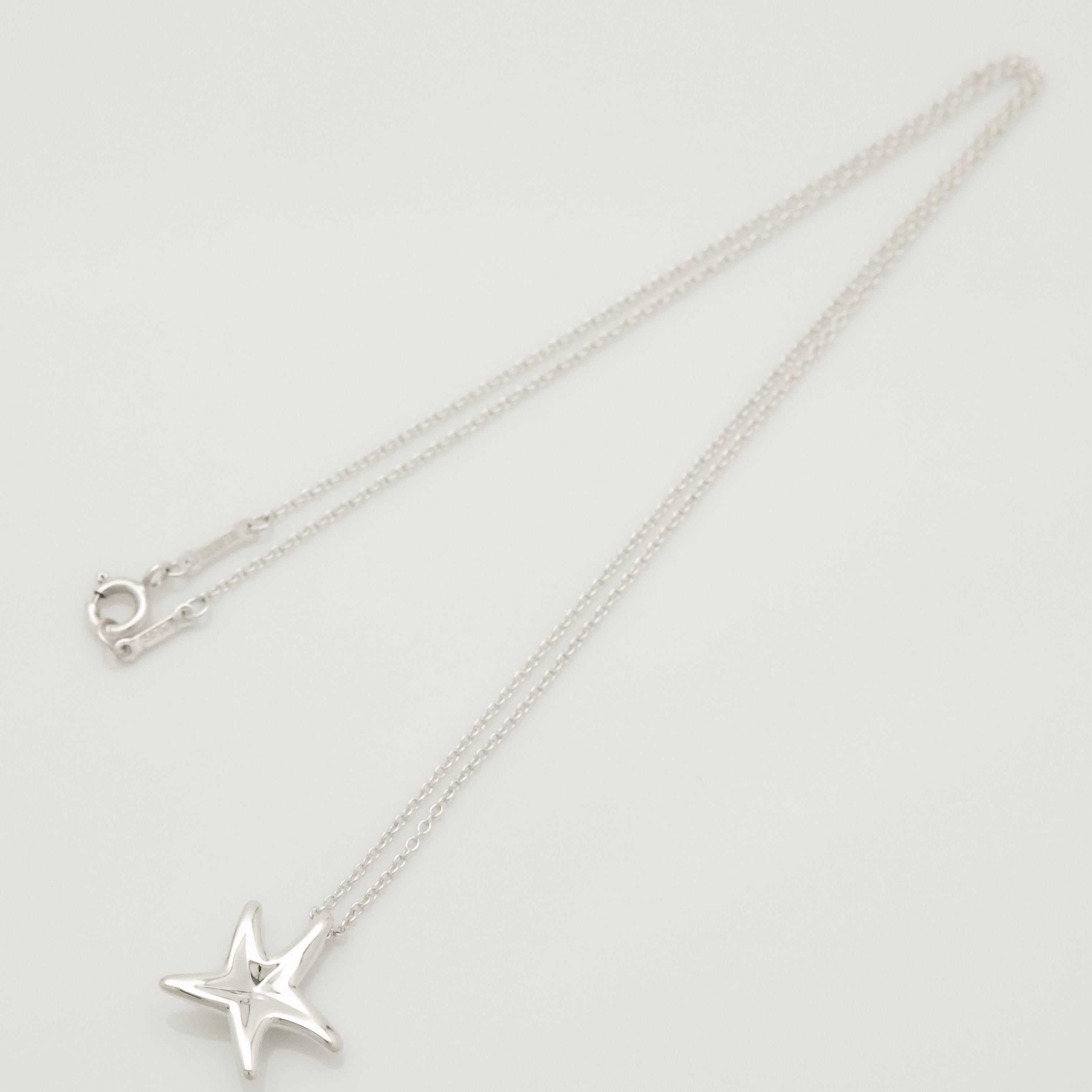 TIFFANY&Co. スター フィッシュ エルサペレッティ ネックレス AG925