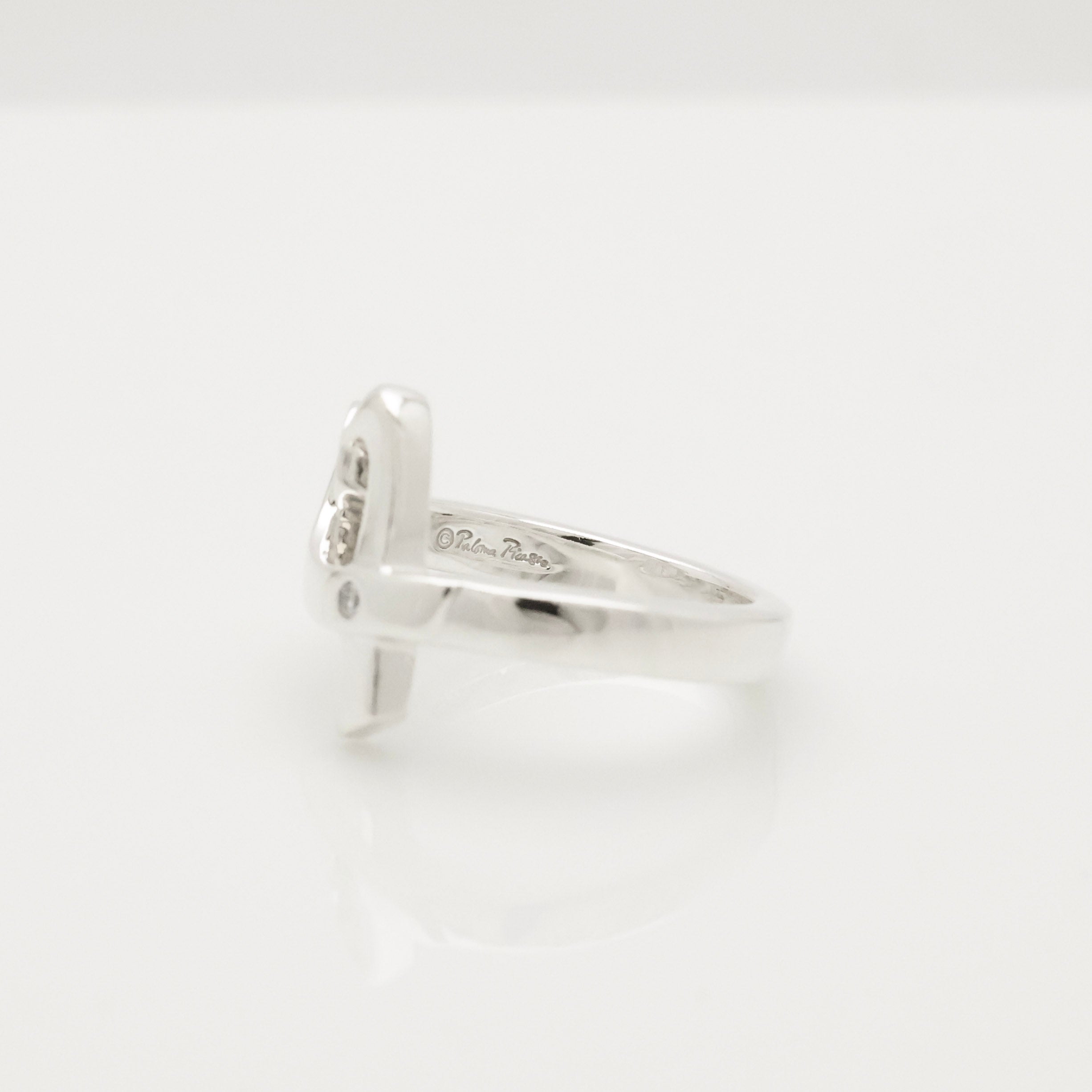 TIFFANY&Co. ラビングハート パロマピカソ 1P ダイヤモンド リング 10 号 AG925
