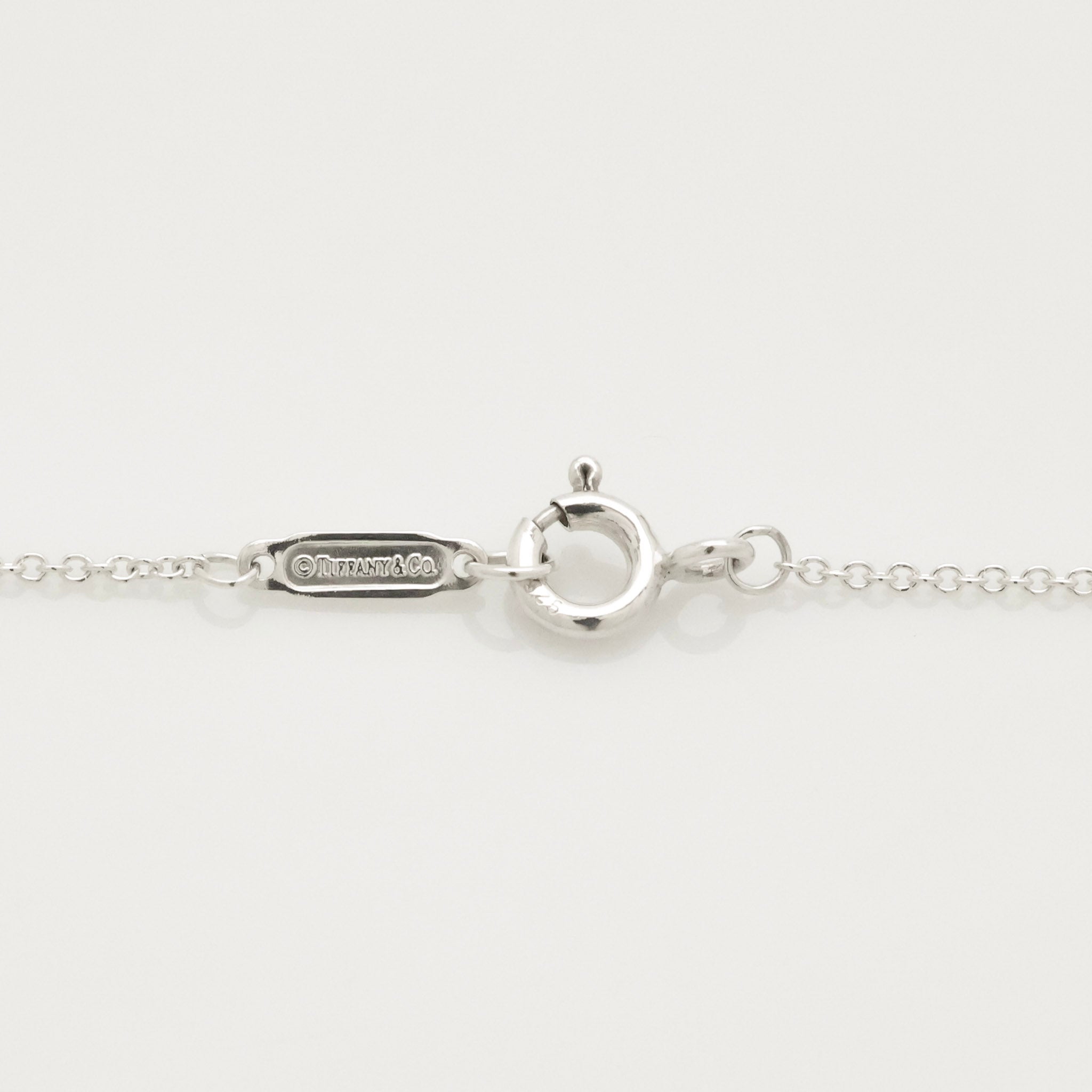  Tiffany & Co. Sentimental Heart Necklace Pendant Sterling Silver 925