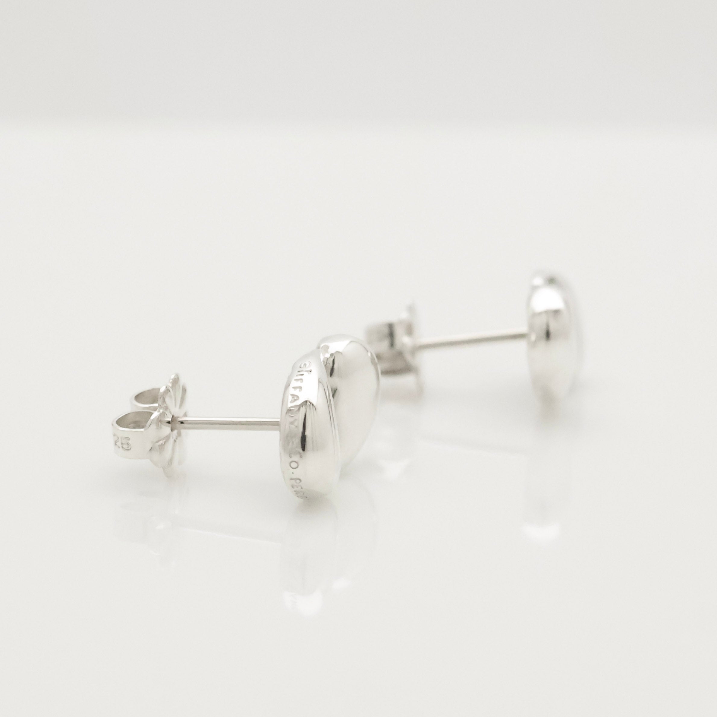 TIFFANY&Co. ダブル ティアドロップ エルサペレッティ スタッド ピアス AG925