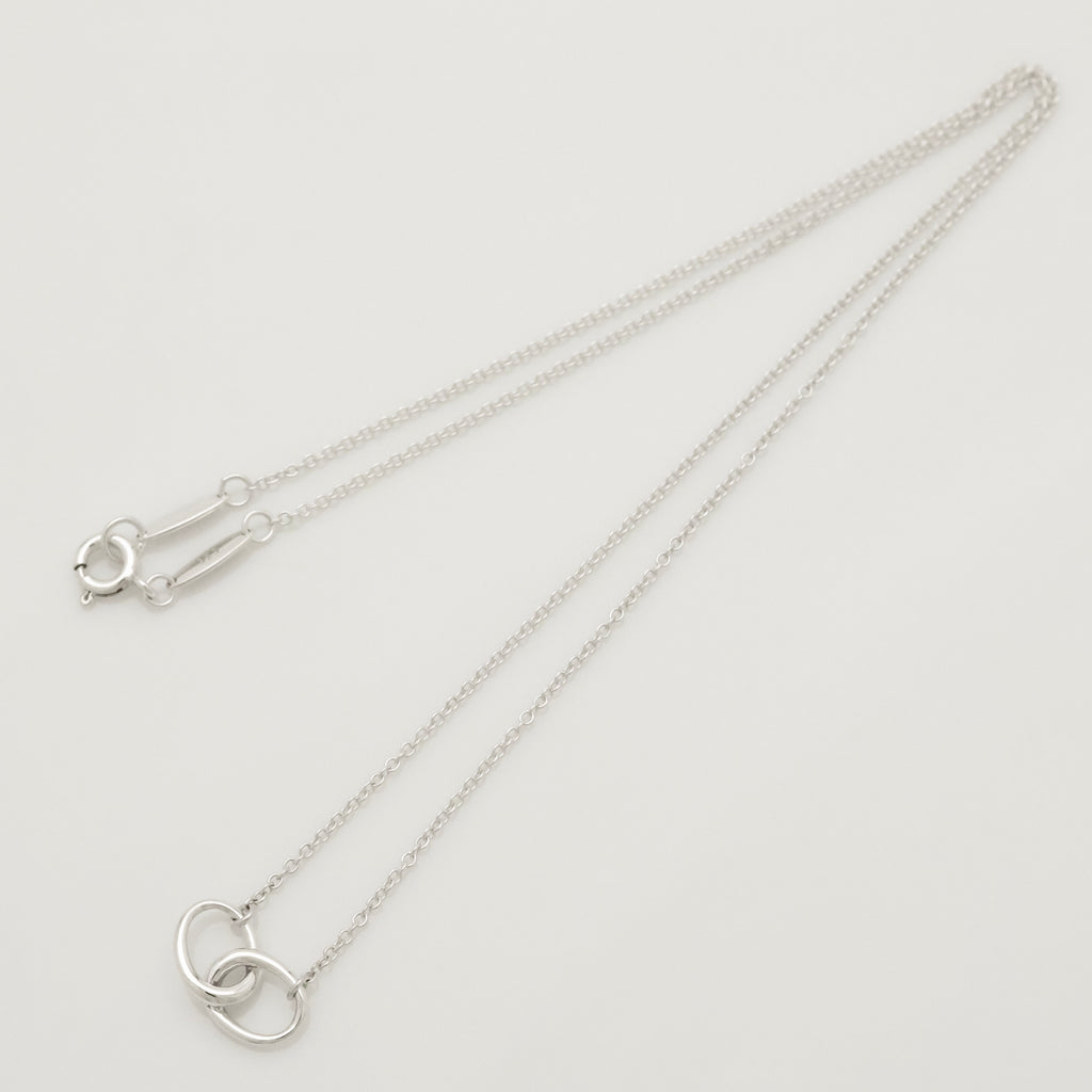 TIFFANY&Co. ダブル ループ エルサペレッティ ネックレス AG925