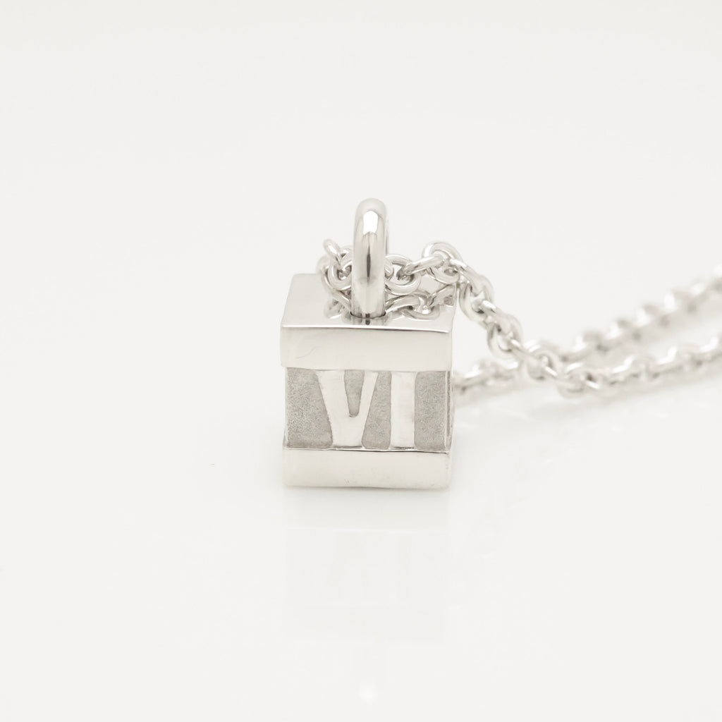 TIFFANY&Co. アトラス ロック キューブ ネックレス AG925