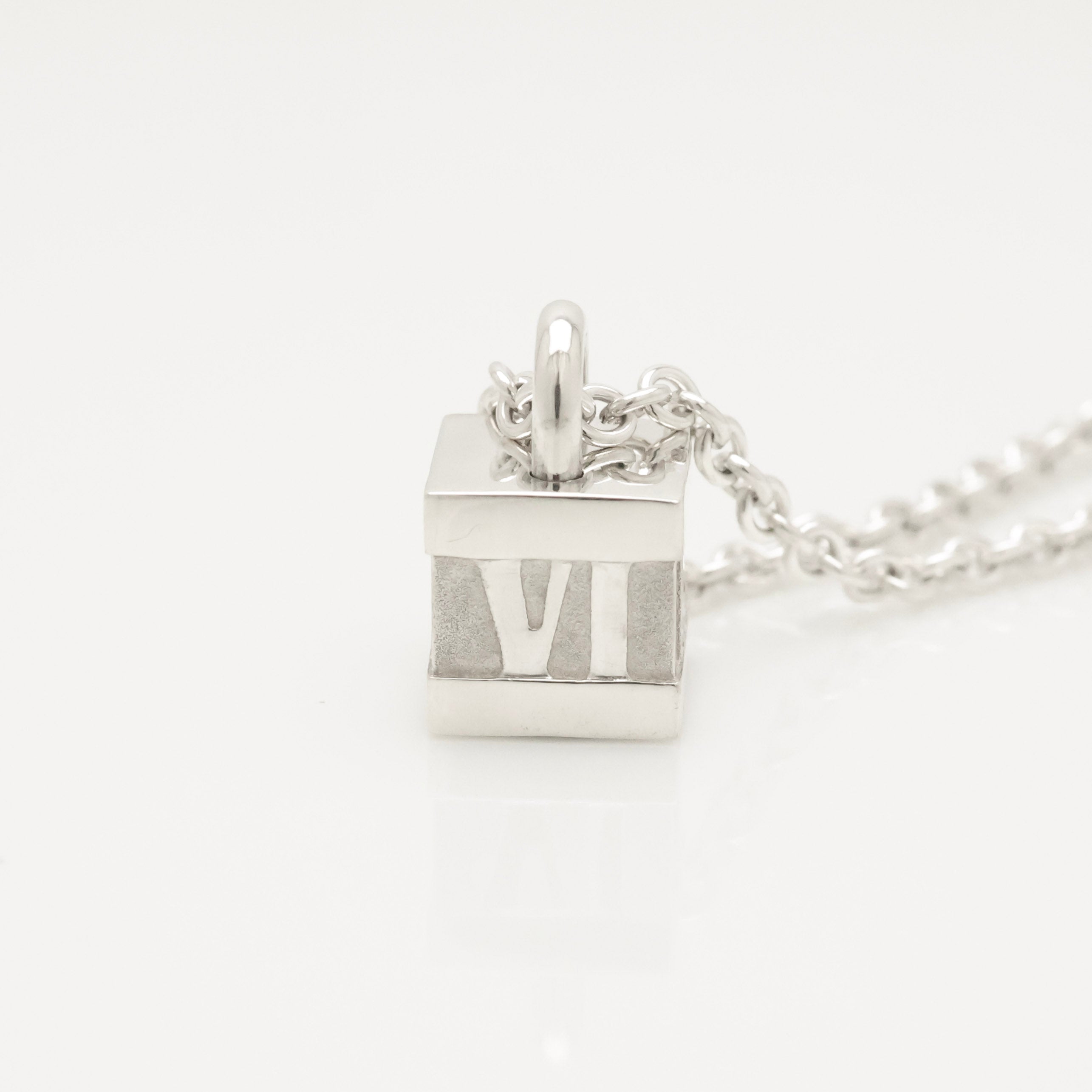 TIFFANY&Co. アトラス ロック キューブ ネックレス AG925