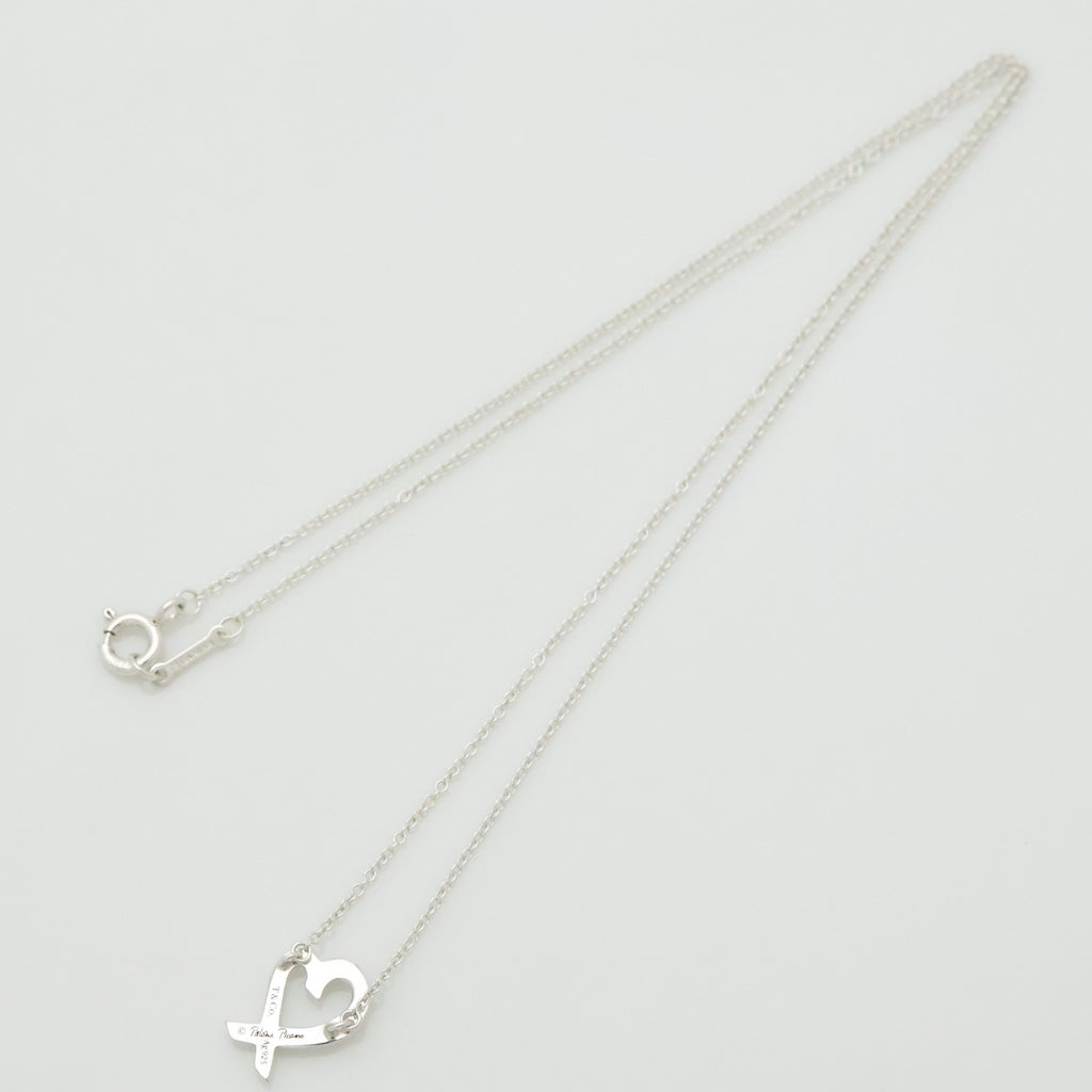 TIFFANY&Co. ミニ ラビングハート パロマピカソ ネックレス AG925