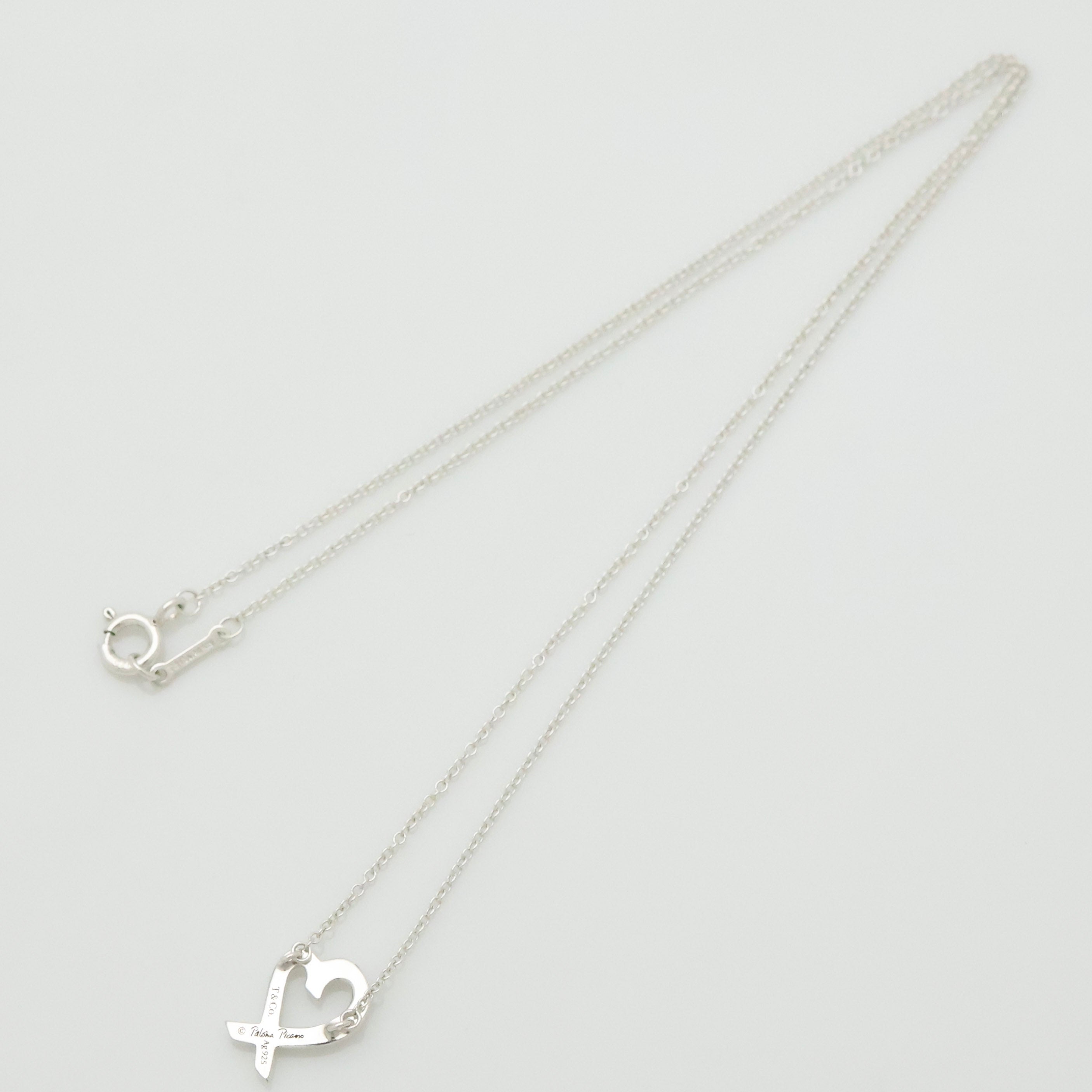 TIFFANY&Co. ミニ ラビングハート パロマピカソ ネックレス AG925