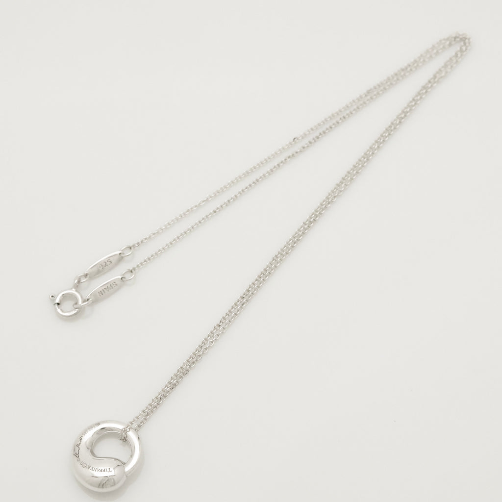  Tiffany & Co. Eternal Circle Necklace Pendant  Sterling Silver 925