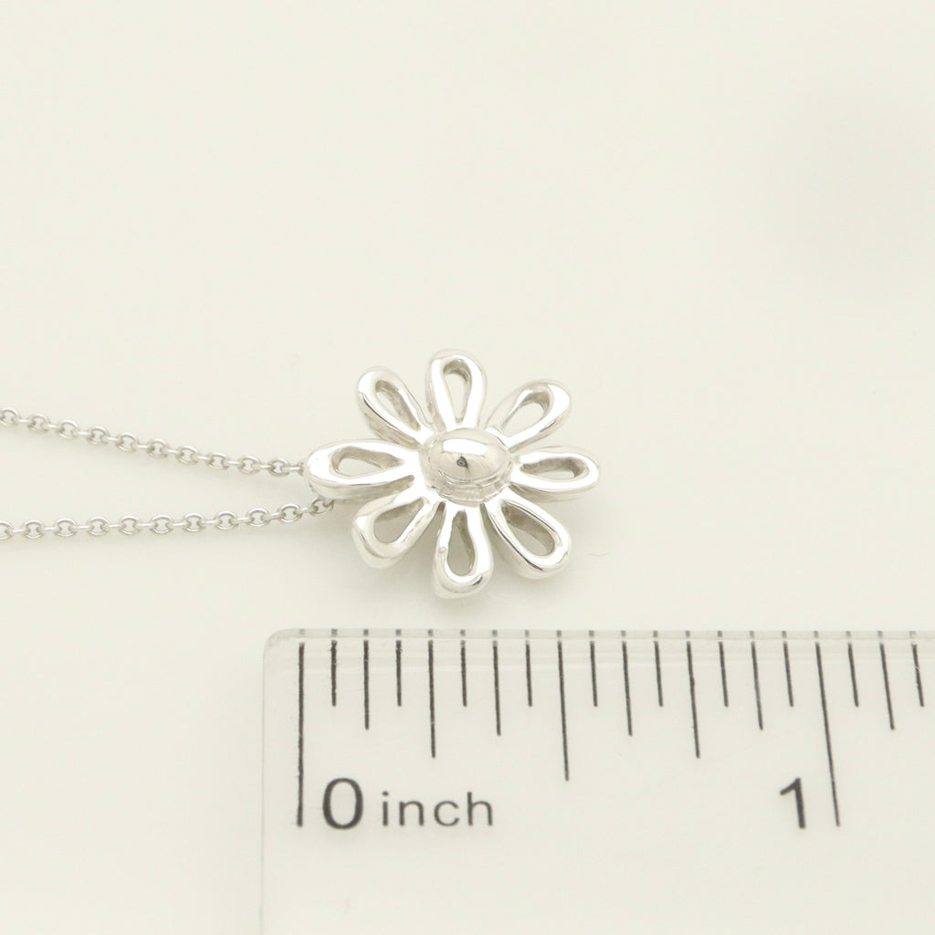 Tiffany & Co. Picasso Daisy Flower Necklace Sterling Silver 925