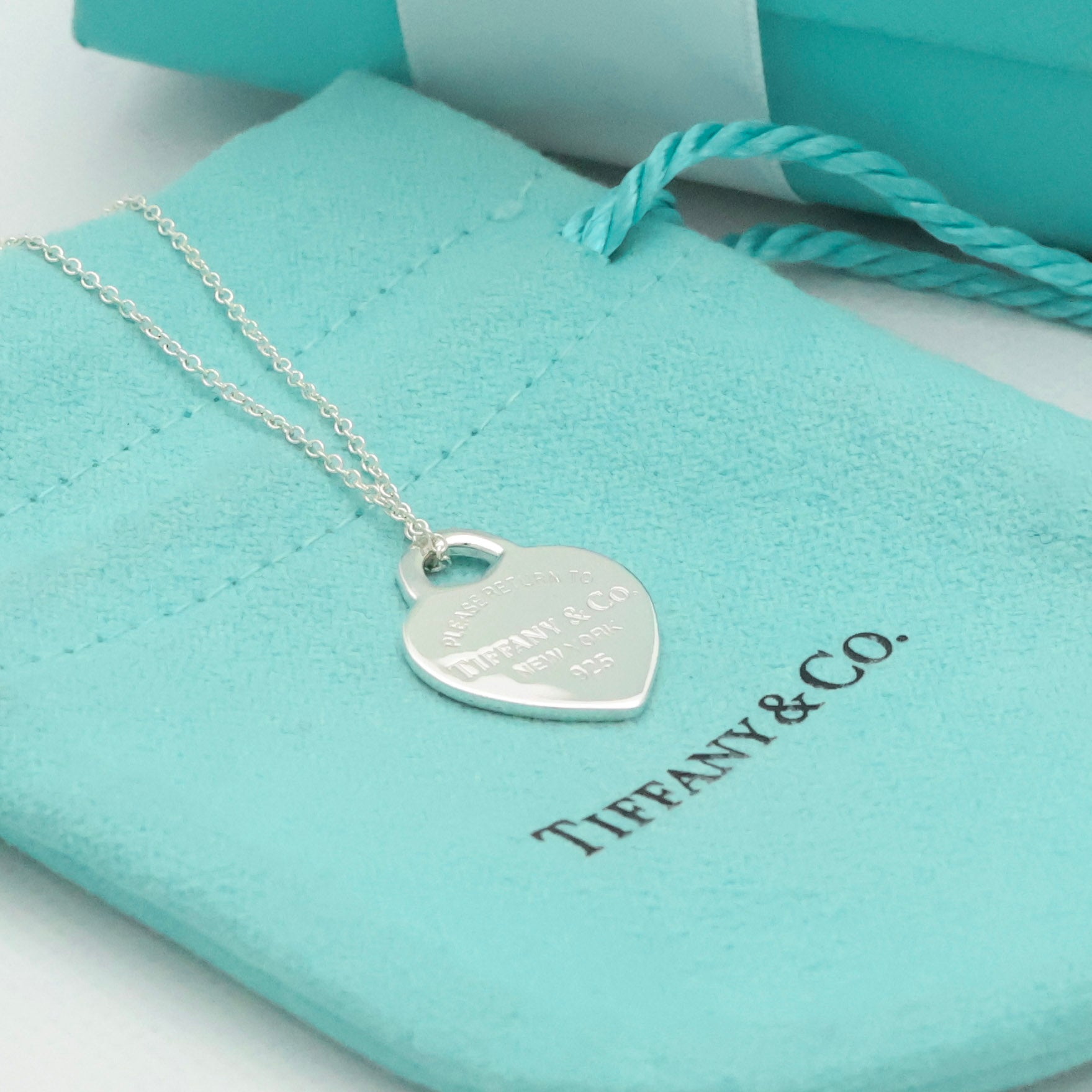 TIFFANY&Co. リターントゥ ティファニー ハート タグ ネックレス AG925