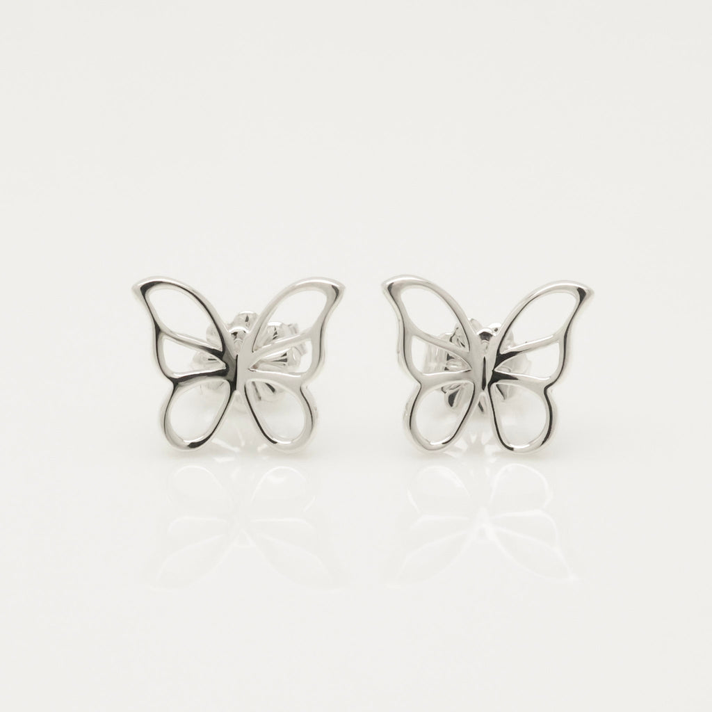 Tiffany & Co. Large Butterfly Earring Sterling Silver 925
