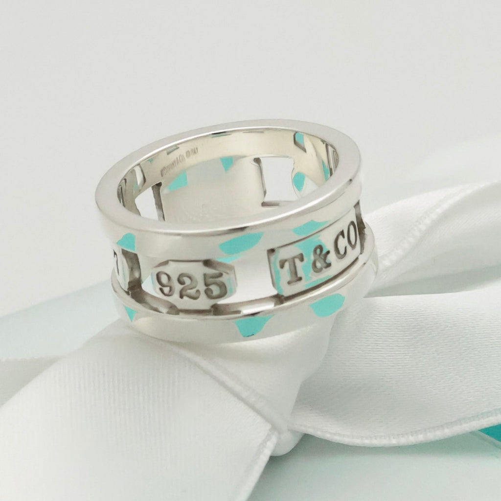 TIFFANY&Co. 1837 エレメント ワイド リング 11.5 号 AG925