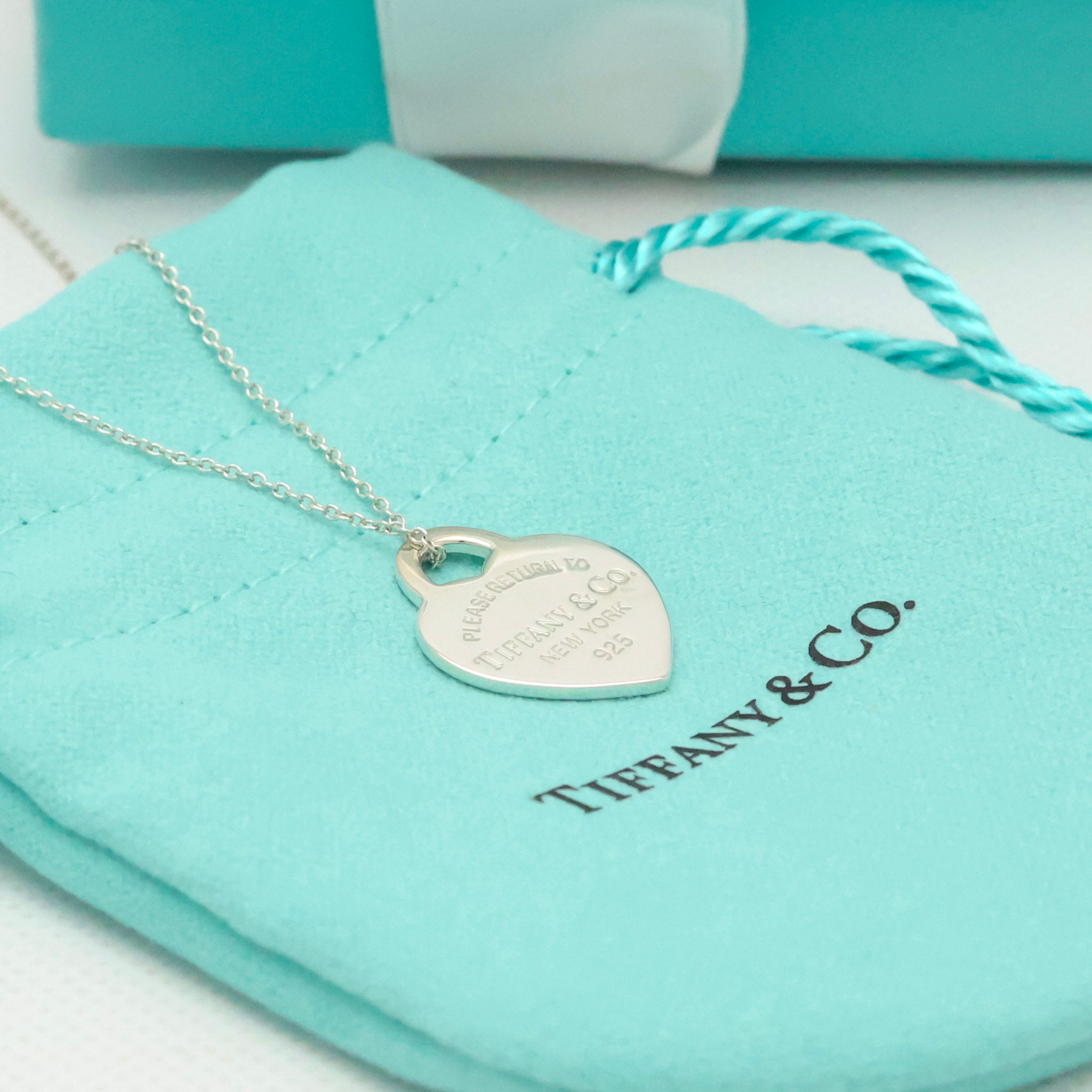 TIFFANY&Co. リターントゥ ティファニー ハート タグ ネックレス AG925