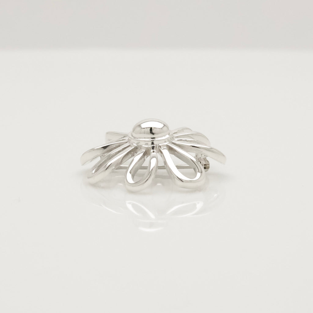 Tiffany & Co. Picasso LARGE Daisy Flower Pin Brooch Sterling Silver 925