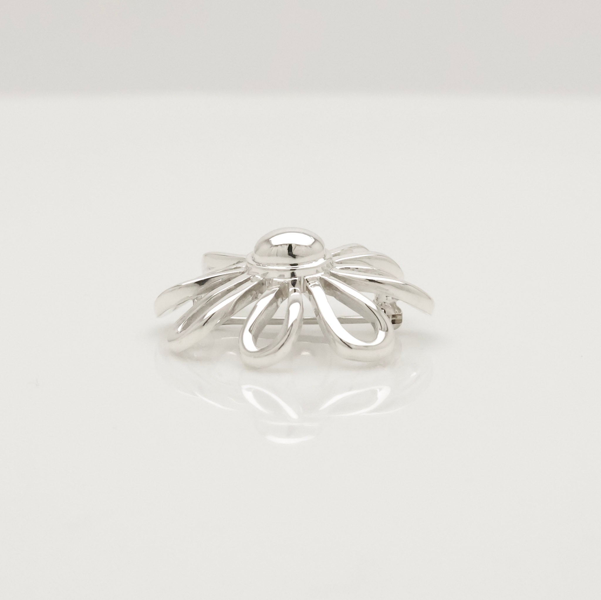 Tiffany & Co. Picasso LARGE Daisy Flower Pin Brooch Sterling Silver 925