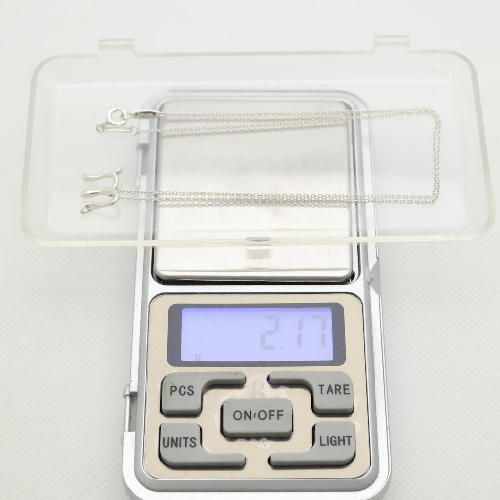 Tiffany & Co. Initial Letter "M" Necklace Pendant Sterling Silver 925