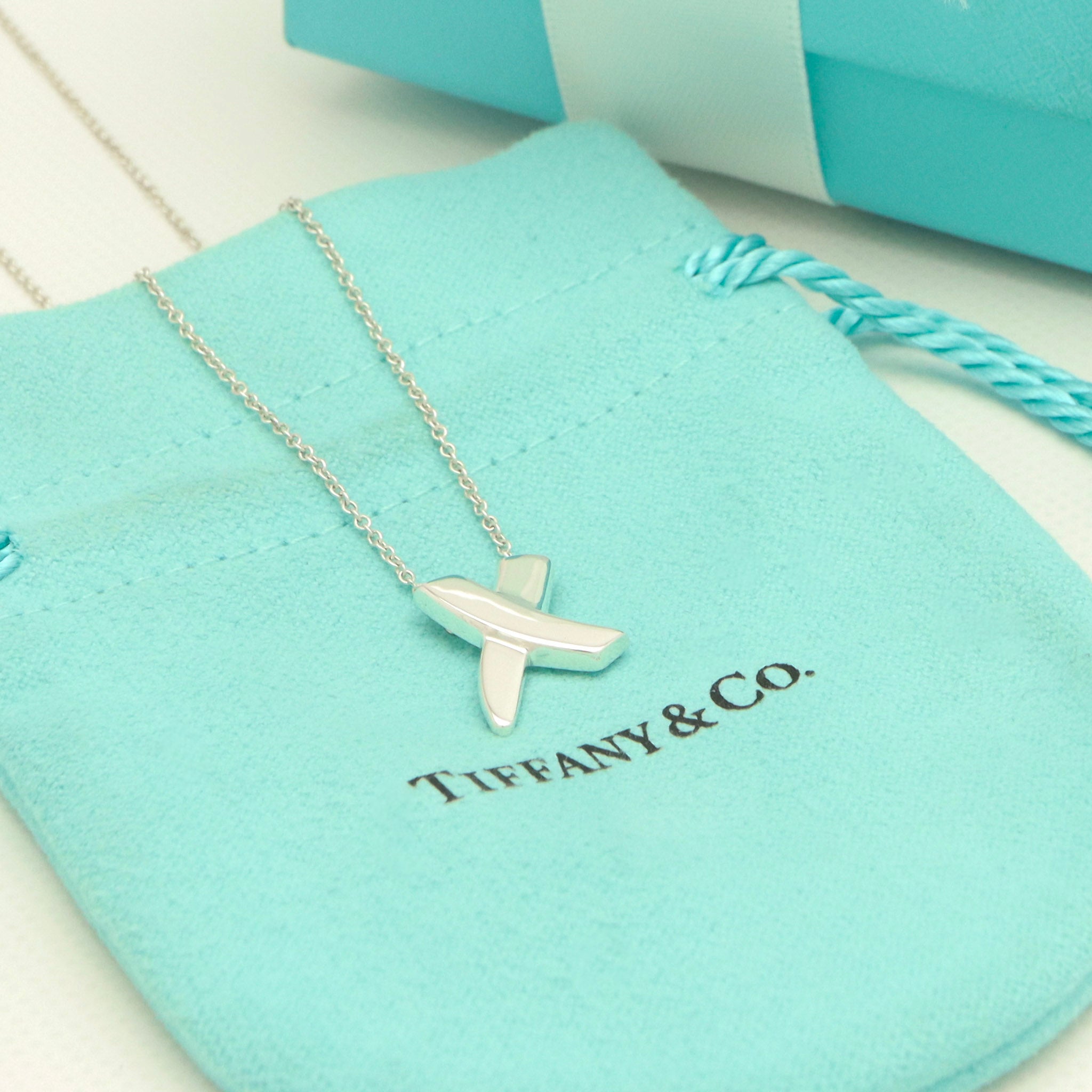 TIFFANY&Co. キス クロス パロマピカソ ネックレス AG925