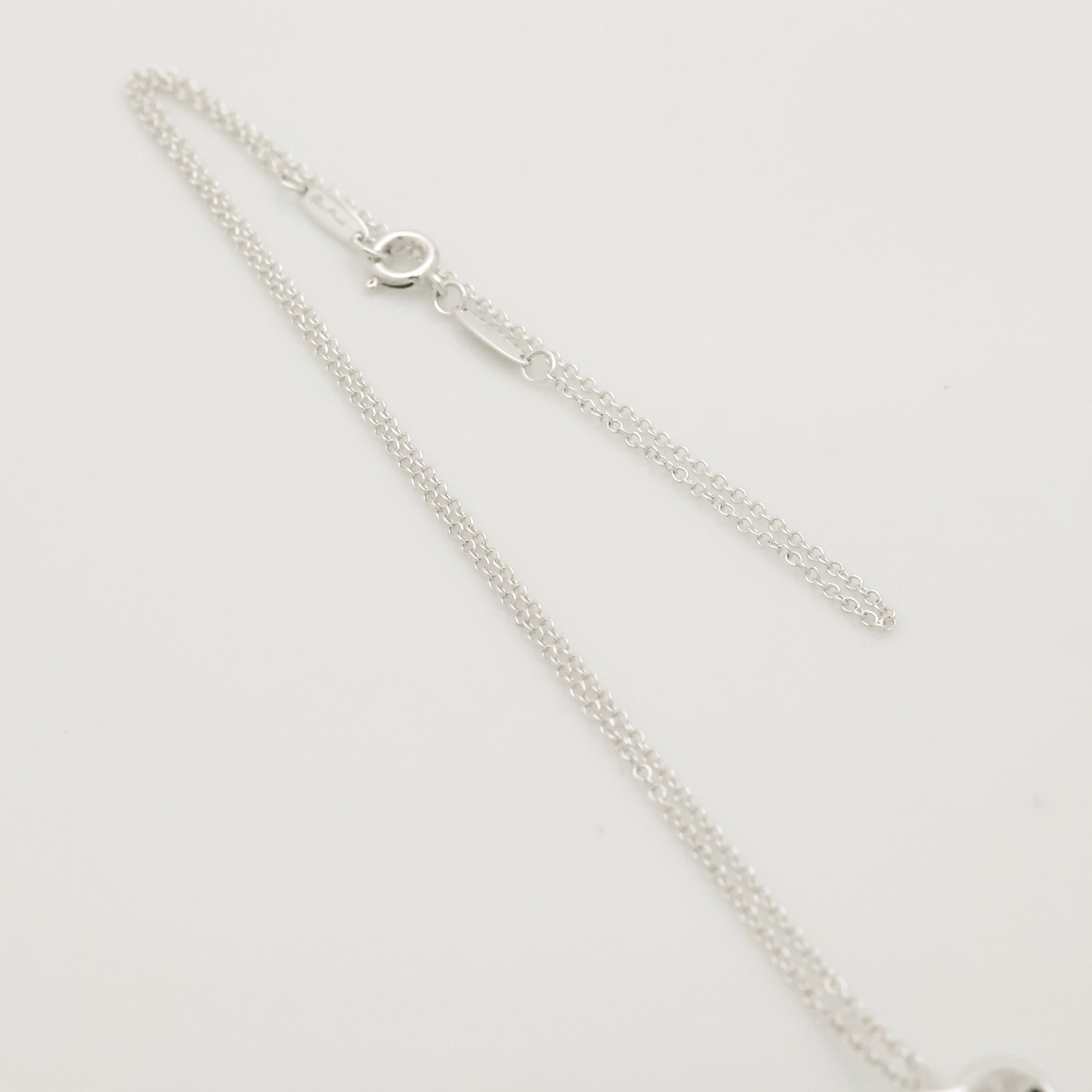 TIFFANY&Co. カーブド ハート エルサペレッティ ネックレス AG925