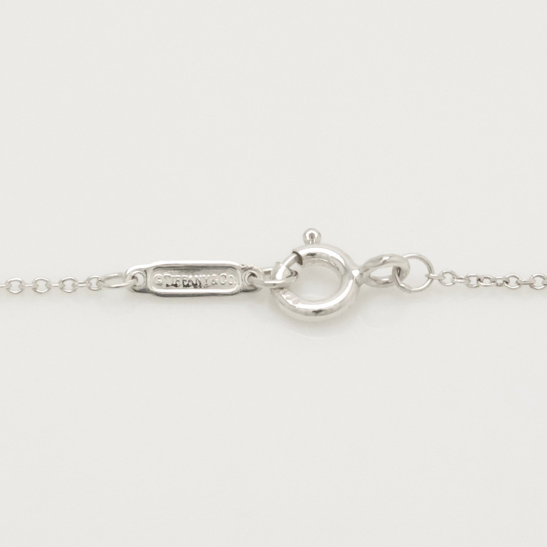 Tiffany & Co 1837 Padlock Necklace Pendant Sterling Silver 925 Chain