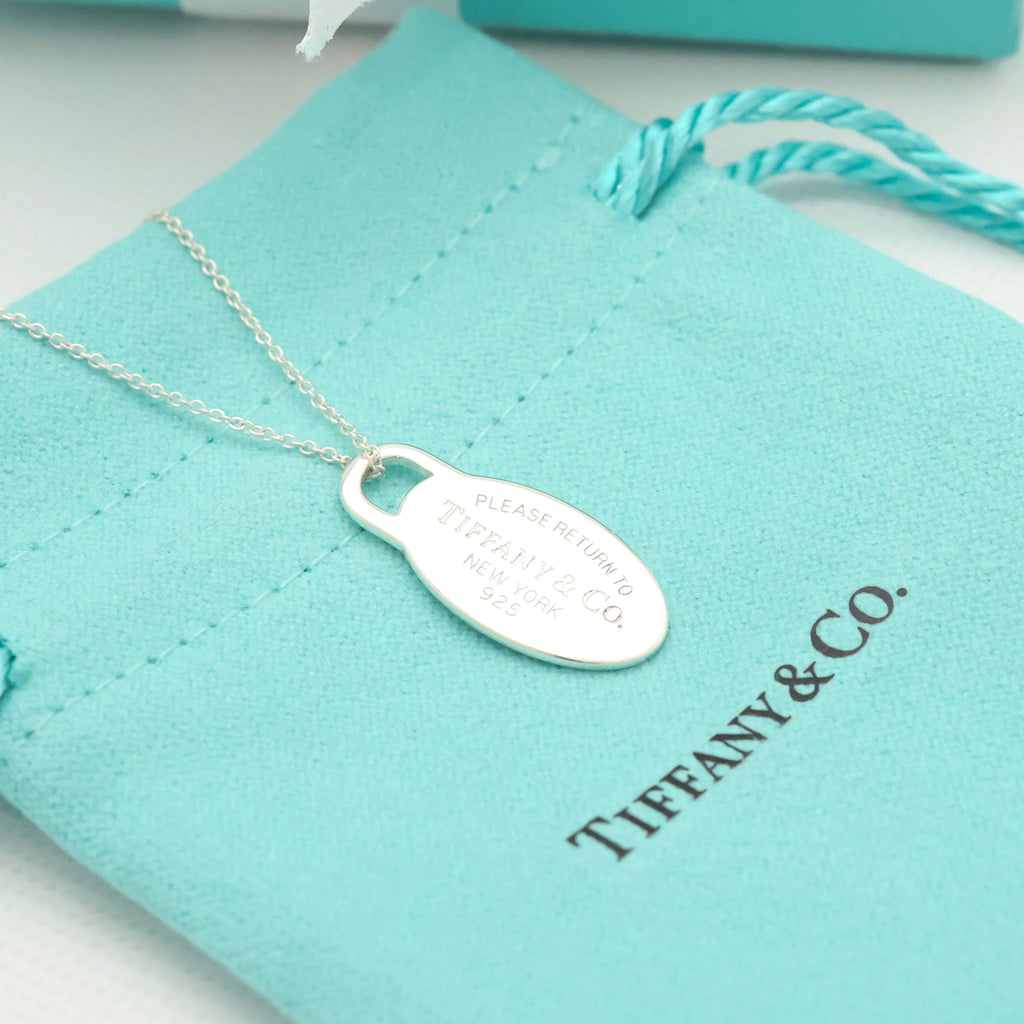 TIFFANY&Co.リターントゥ ティファニー オーバル ネックレス AG925