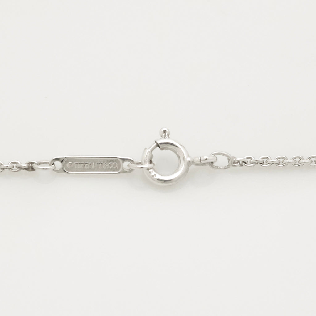  Tiffany & Co. Atlas Cube Necklace Pendant  Sterling Silver  925 