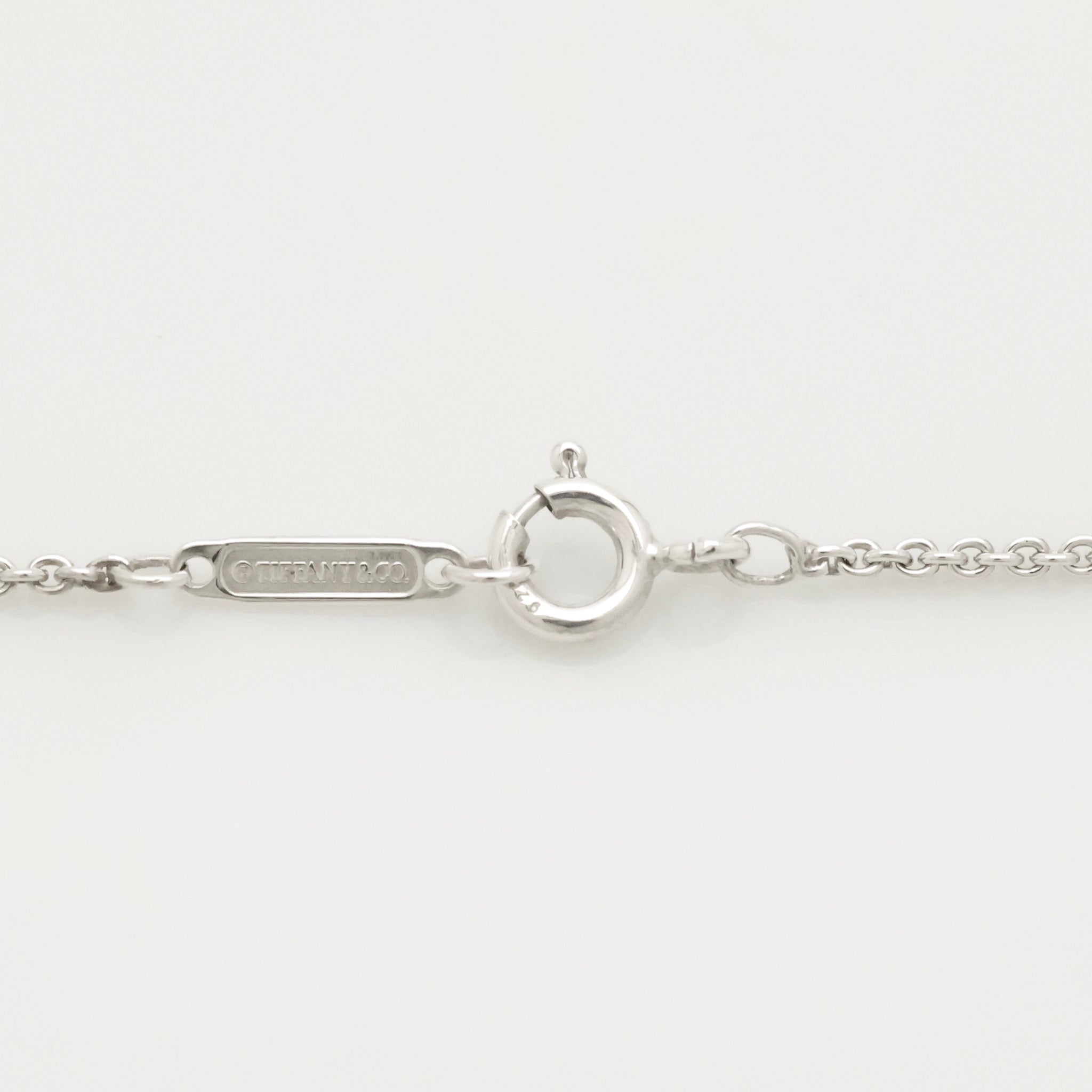  Tiffany & Co. Atlas Cube Necklace Pendant  Sterling Silver  925 