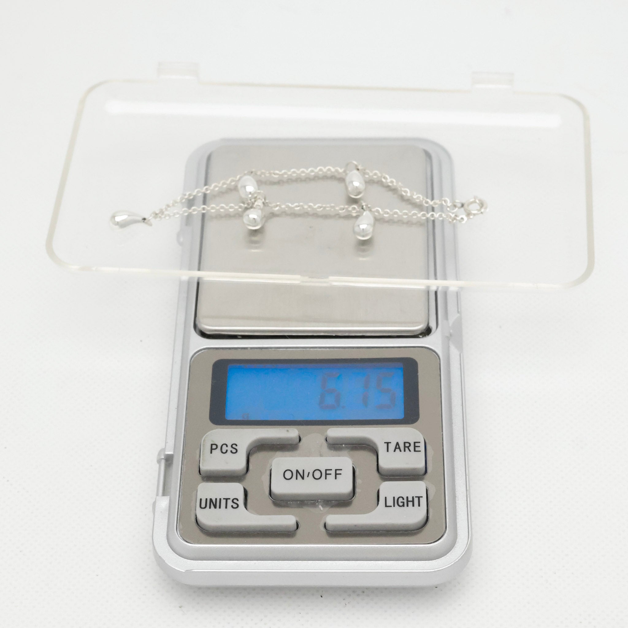 TIFFANY&Co. 5連 ファイブ ティアドロップ エルサペレッティ ブレスレット AG925
