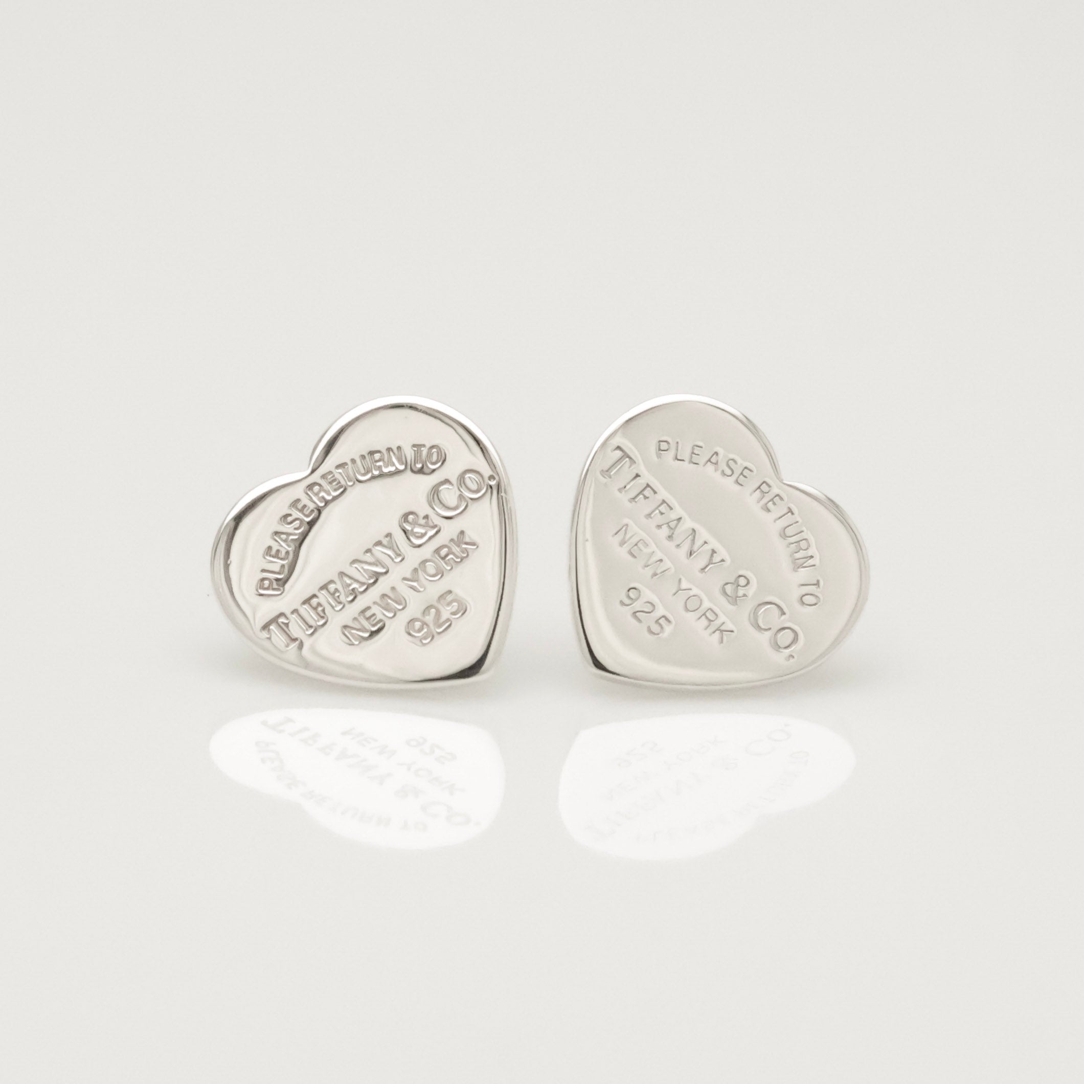 TIFFANY&Co. リターントゥ ティファニー ハート タグ スタッド ピアス AG925