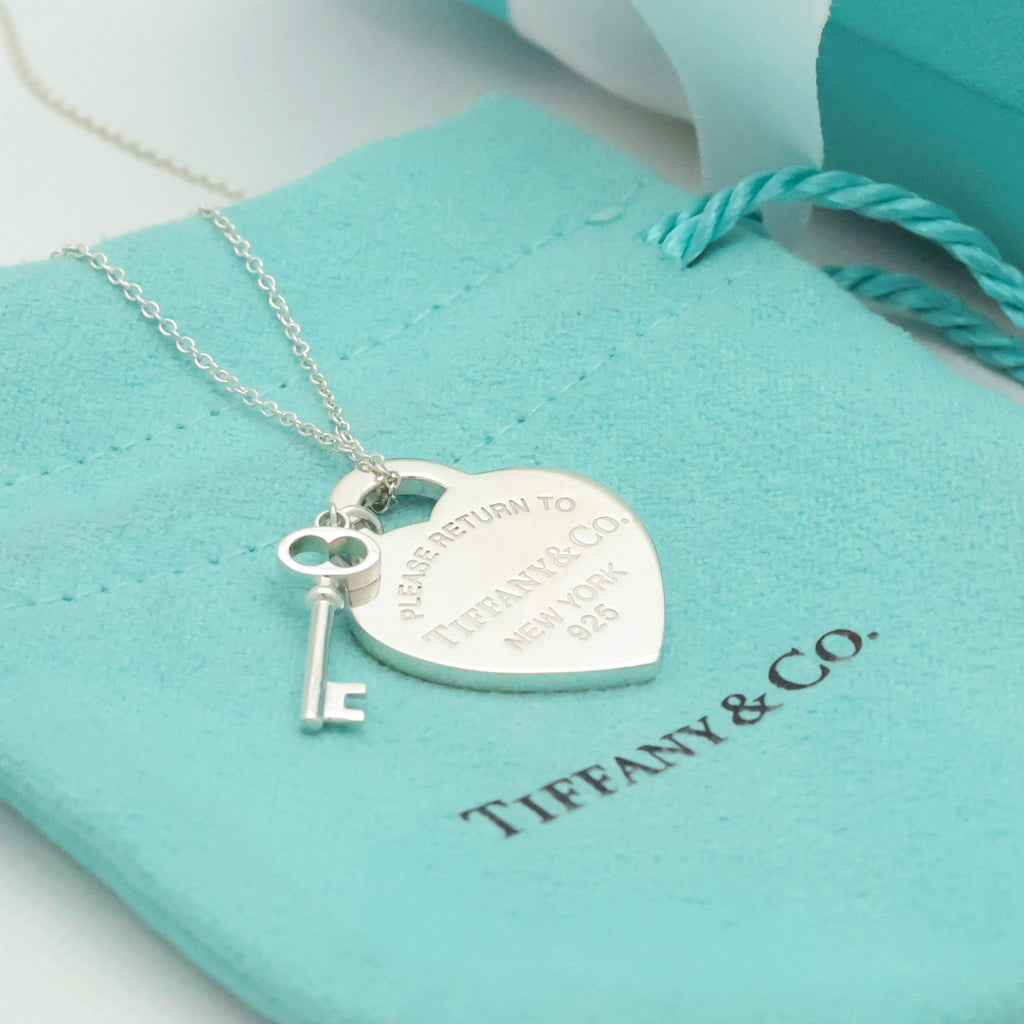 TIFFANY&Co. リターントゥ ティファニー ハート タグ キー ネックレス AG925