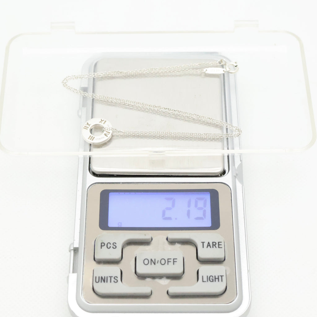TIFFANY&Co. アトラス ピアスド サークル ネックレス AG925