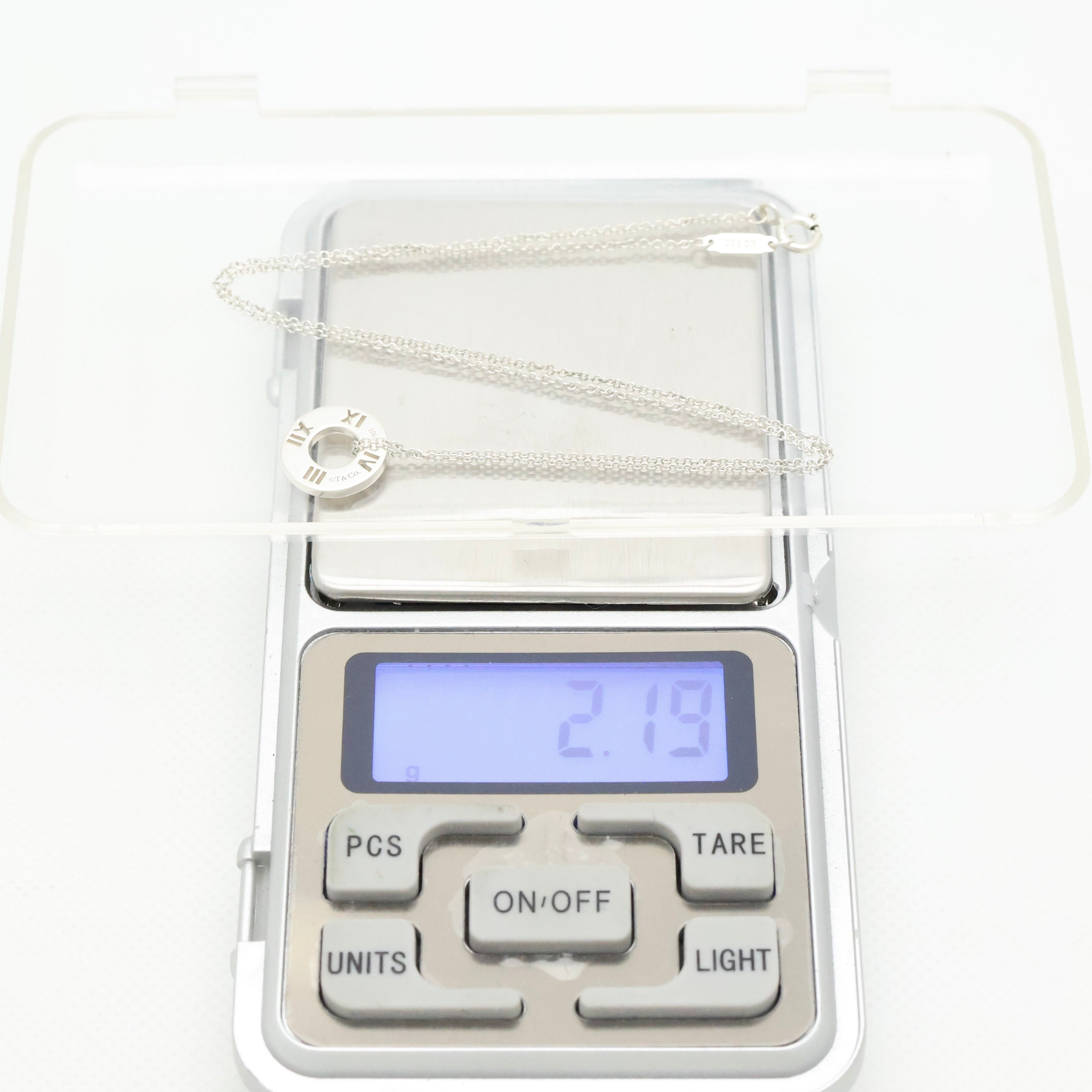 TIFFANY&Co. アトラス ピアスド サークル ネックレス AG925