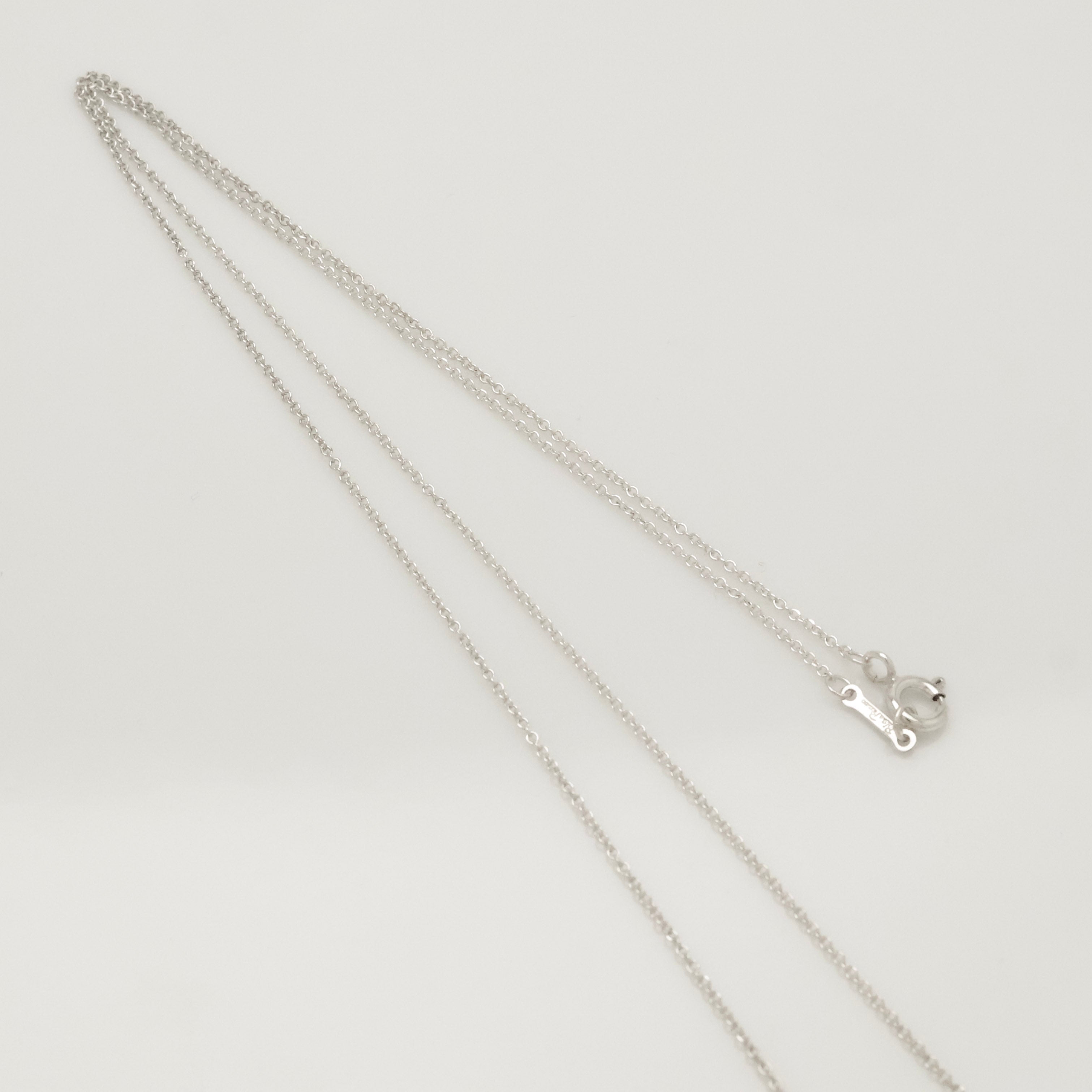  Tiffany & Co. Picasso Double Loving Heart Necklace Sterling Silver 925
