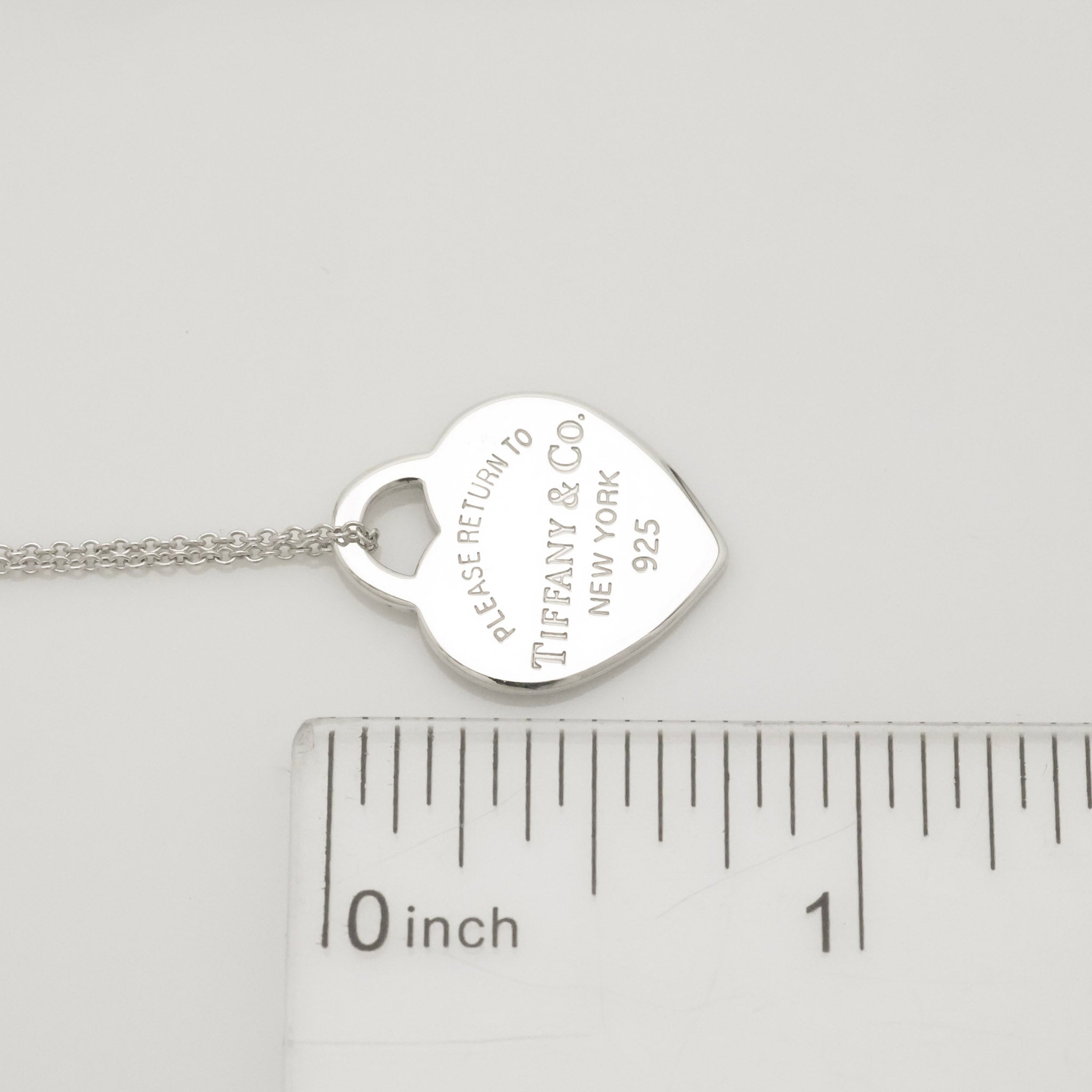 TIFFANY&Co. リターントゥ ティファニー ハート タグ ネックレス AG925