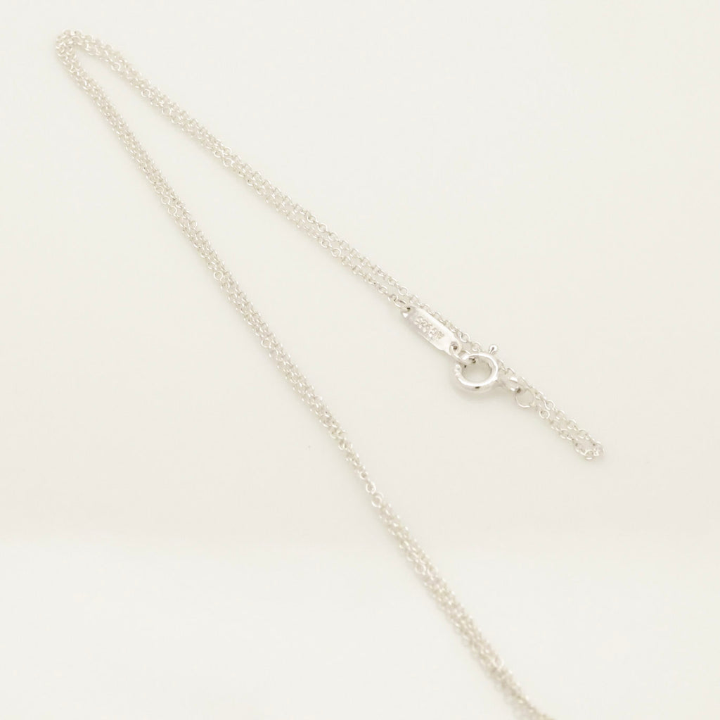 Tiffany & Co. Somerset Twist Knot Mesh Necklace Sterling Silver 925