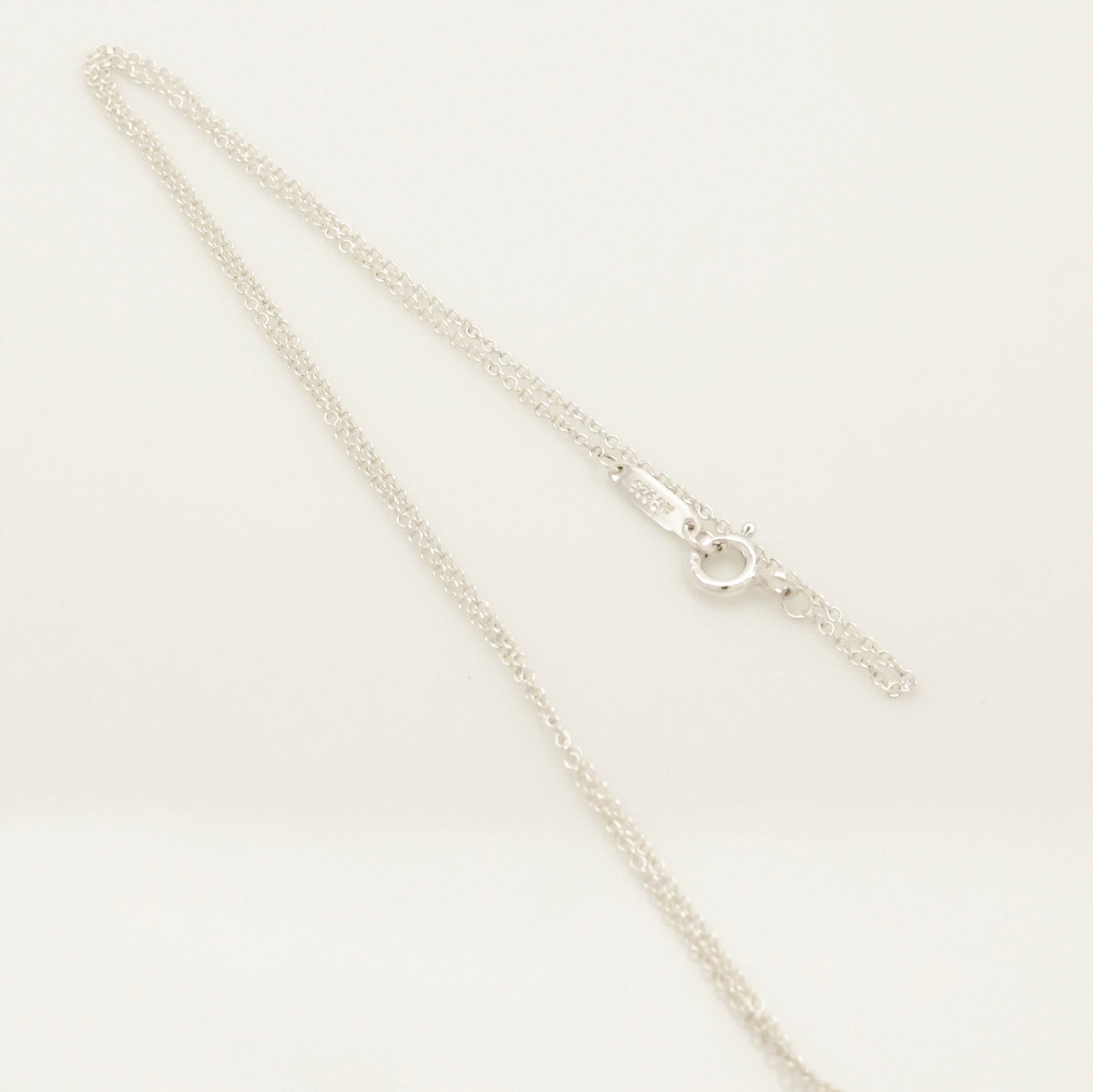 Tiffany & Co. Somerset Twist Knot Mesh Necklace Sterling Silver 925