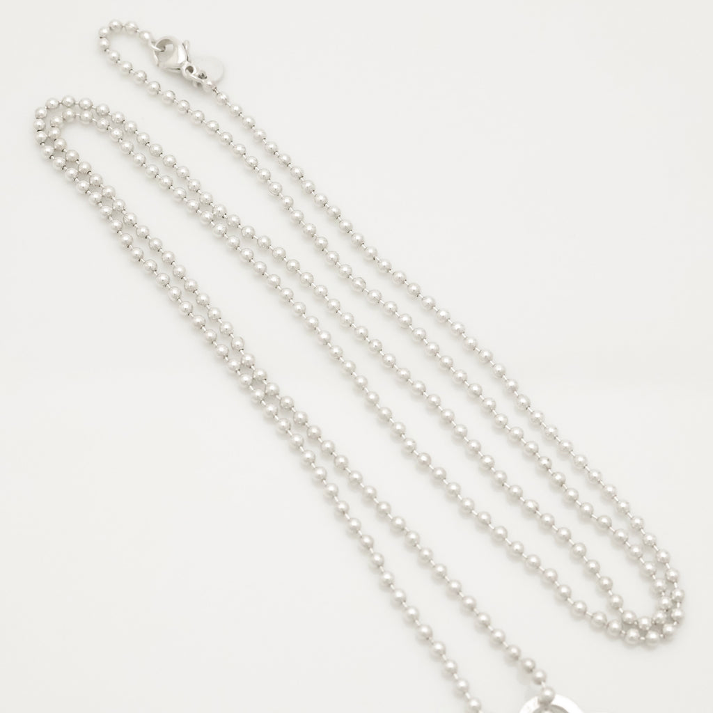 TIFFANY&Co. リターントゥ ティファニー ハート タグ ボール チェーン ネックレス AG925