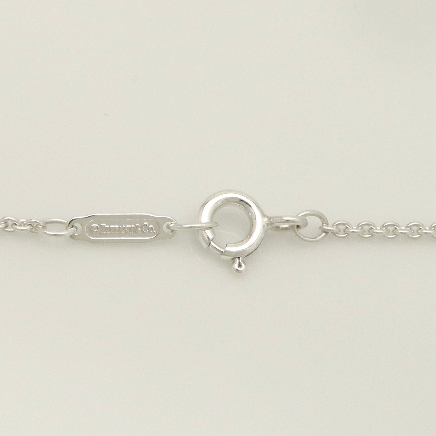 Tiffany & Co. 1837 Triple 3 Circle Pendant Necklace Sterling Silver 925