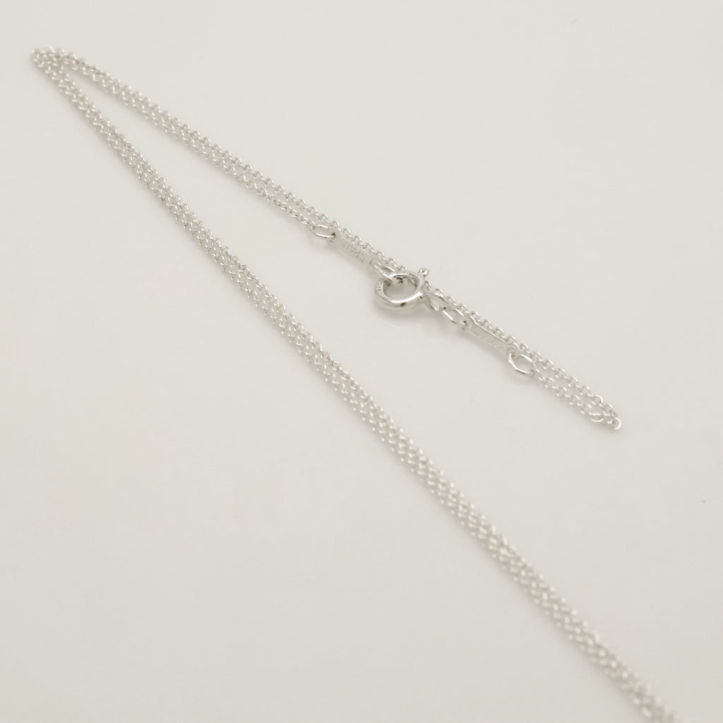 TIFFANY&Co. オープンハート 15mm エルサペレッティ ネックレス AG925