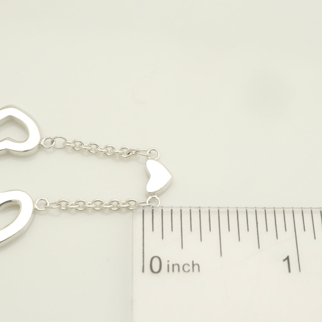 TIFFANY&Co.  ハート リンク ラリアット ブレスレット AG925