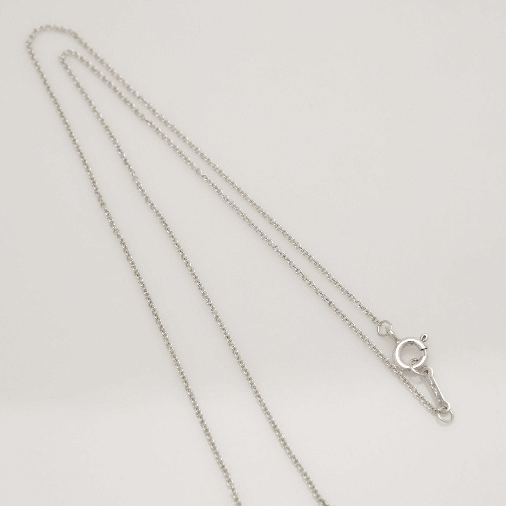 TIFFANY&Co. ダブル ラビング ハート 1P ピンクサファイア パロマピカソ ネックレス AG925