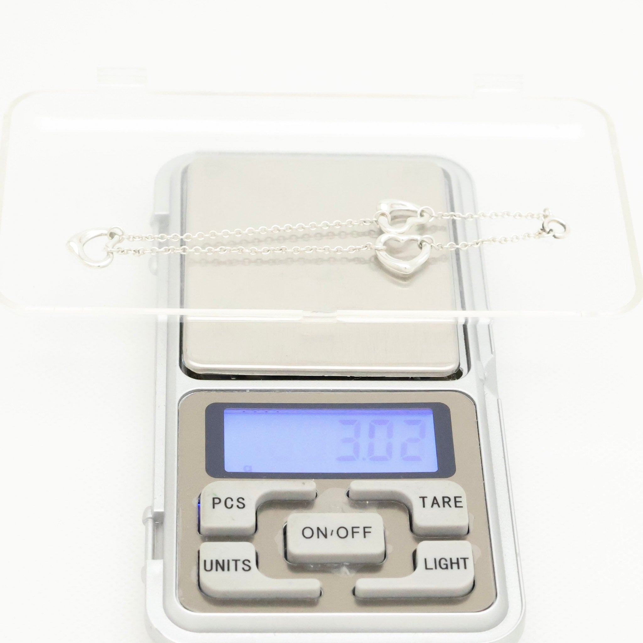 TIFFANY&Co. 3連 トリプル オープン ハート エルサペレッティ ブレスレット AG925
