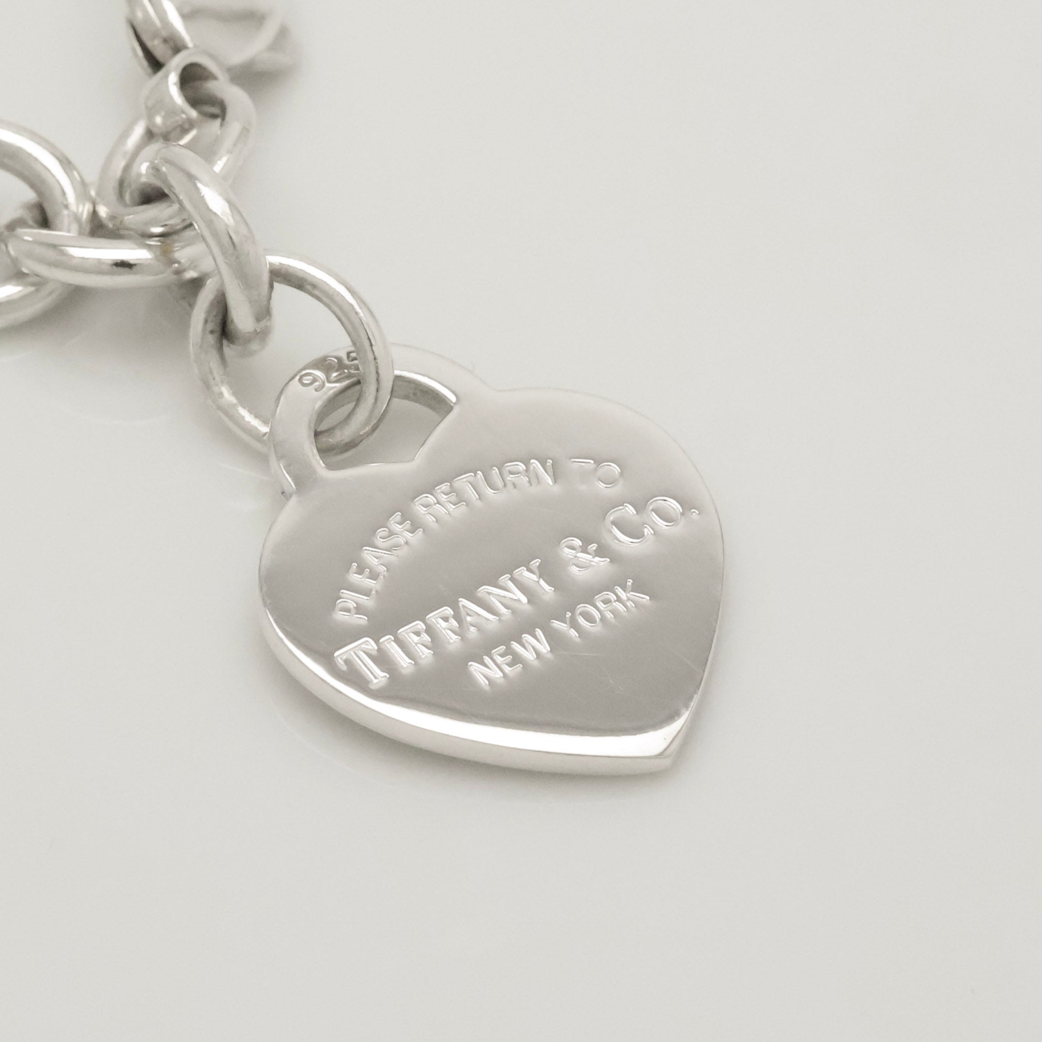 TIFFANY&Co. リターントゥ ティファニー ハート タグ チェーン ブレスレット AG925