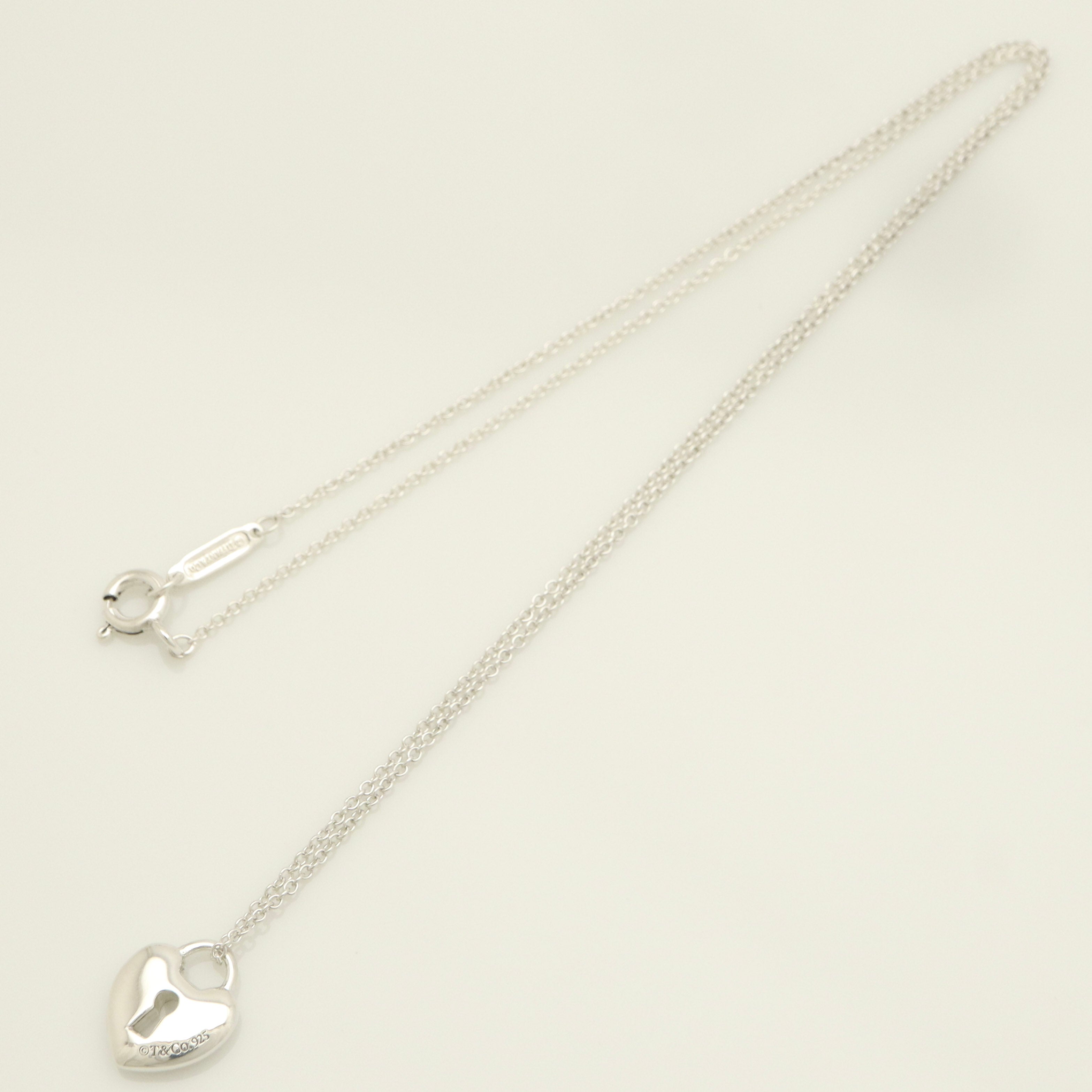 TIFFANY&Co. ハート ロック ネックレス AG925
