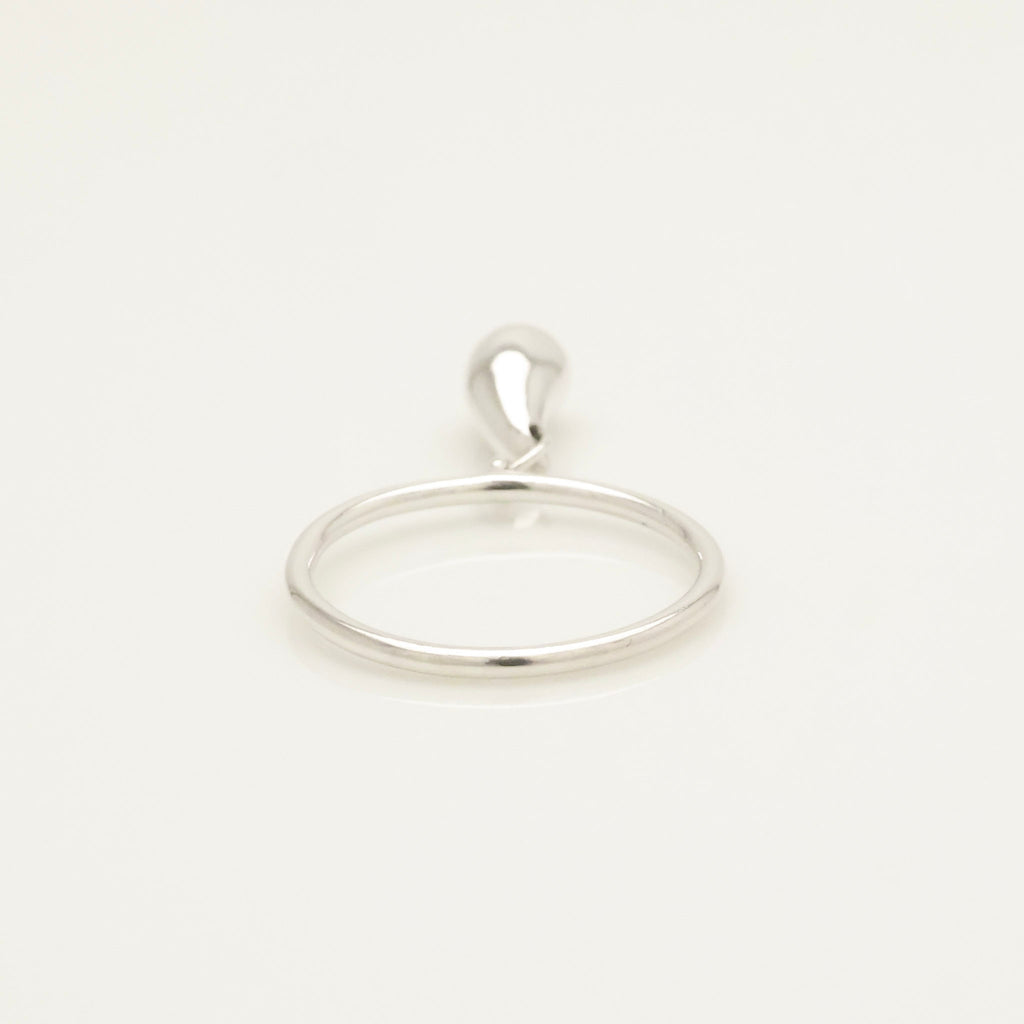 TIFFANY&Co. ティアドロップ エルサペレッティ ドロップ リング 8 号 AG925