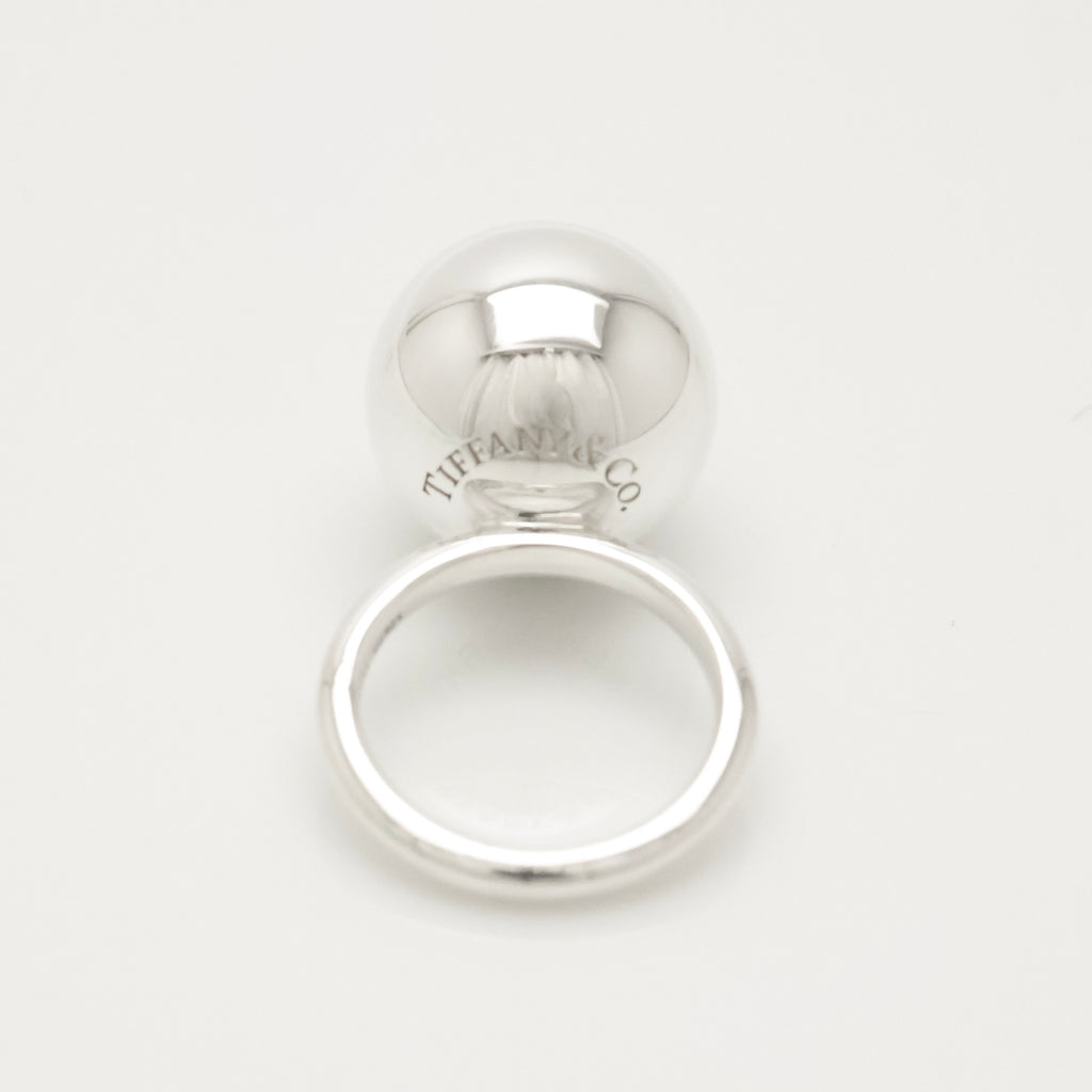 TIFFANY&Co. ハードウェア 15.5mm ボール リング 6 号 AG925