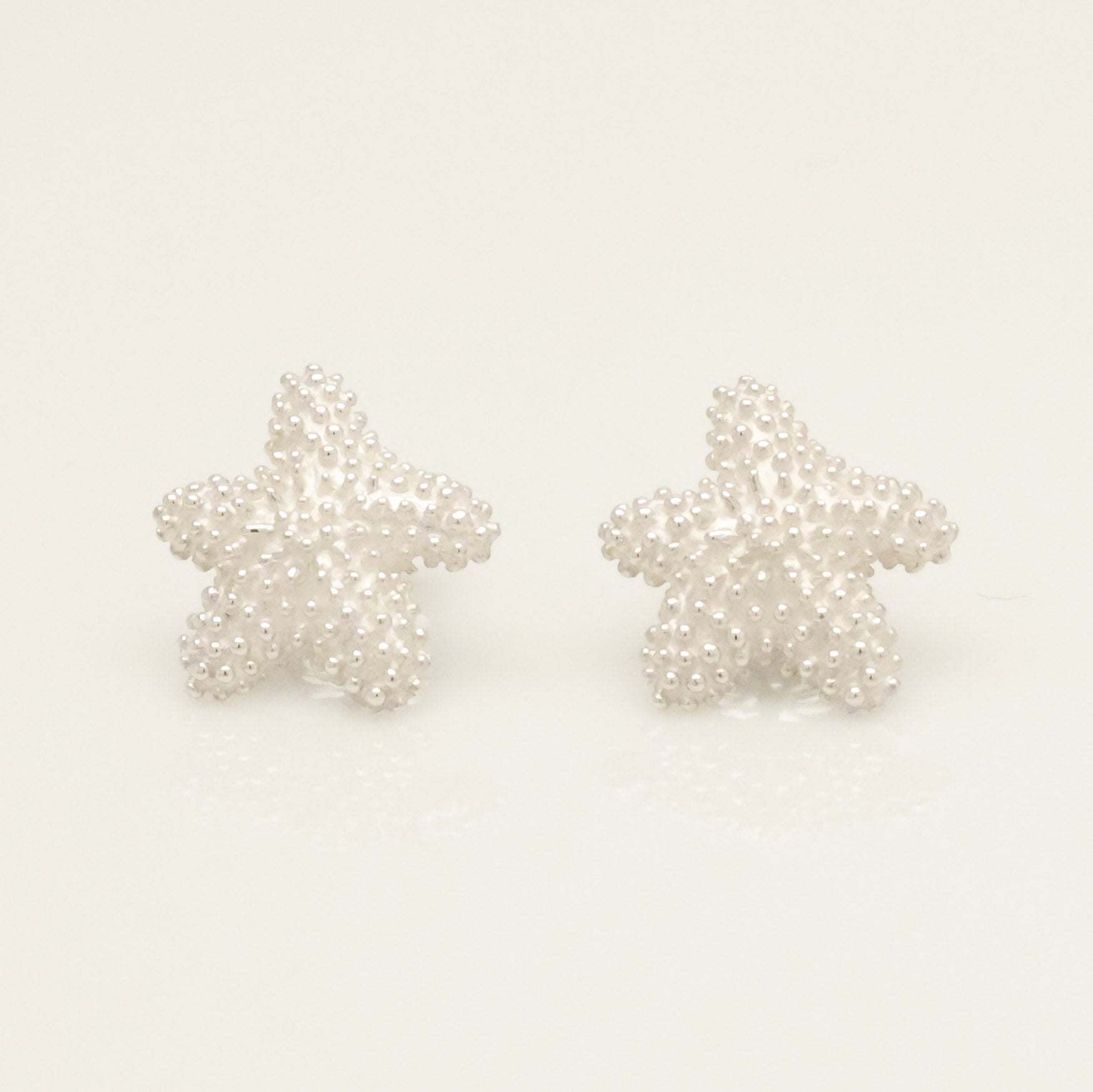 TIFFANY&Co. ビーズ スター フィッシュ スタッド ピアス AG925