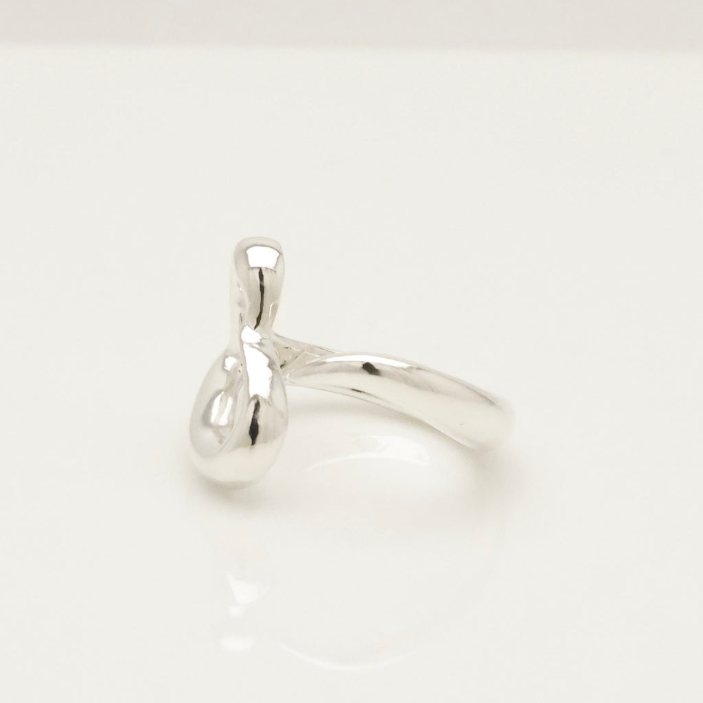 TIFFANY&Co. オープンハート エルサペレッティ リング 7 号 AG92